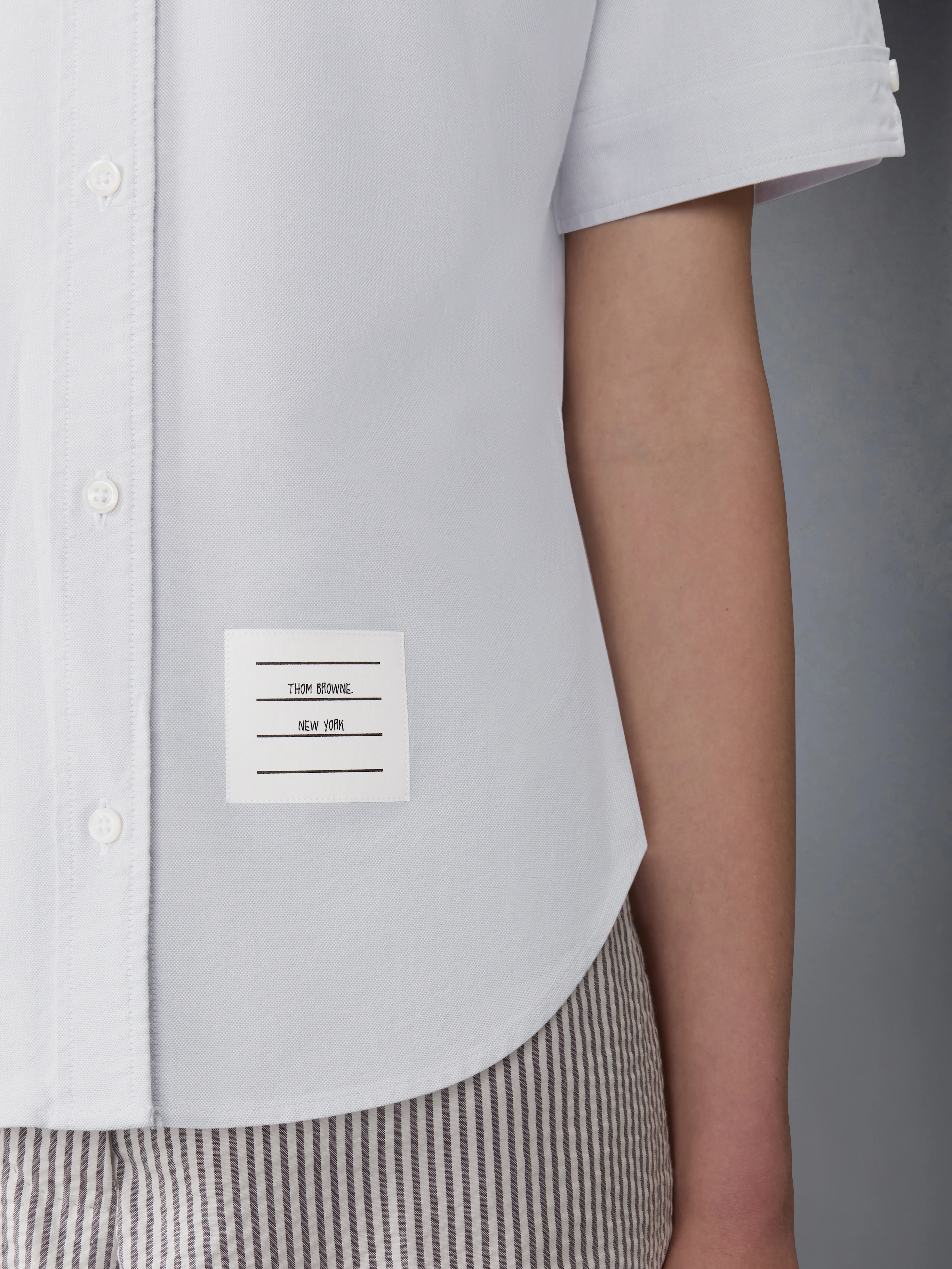 SHORT SLEEVE OXFORD SHIRT - Image 6