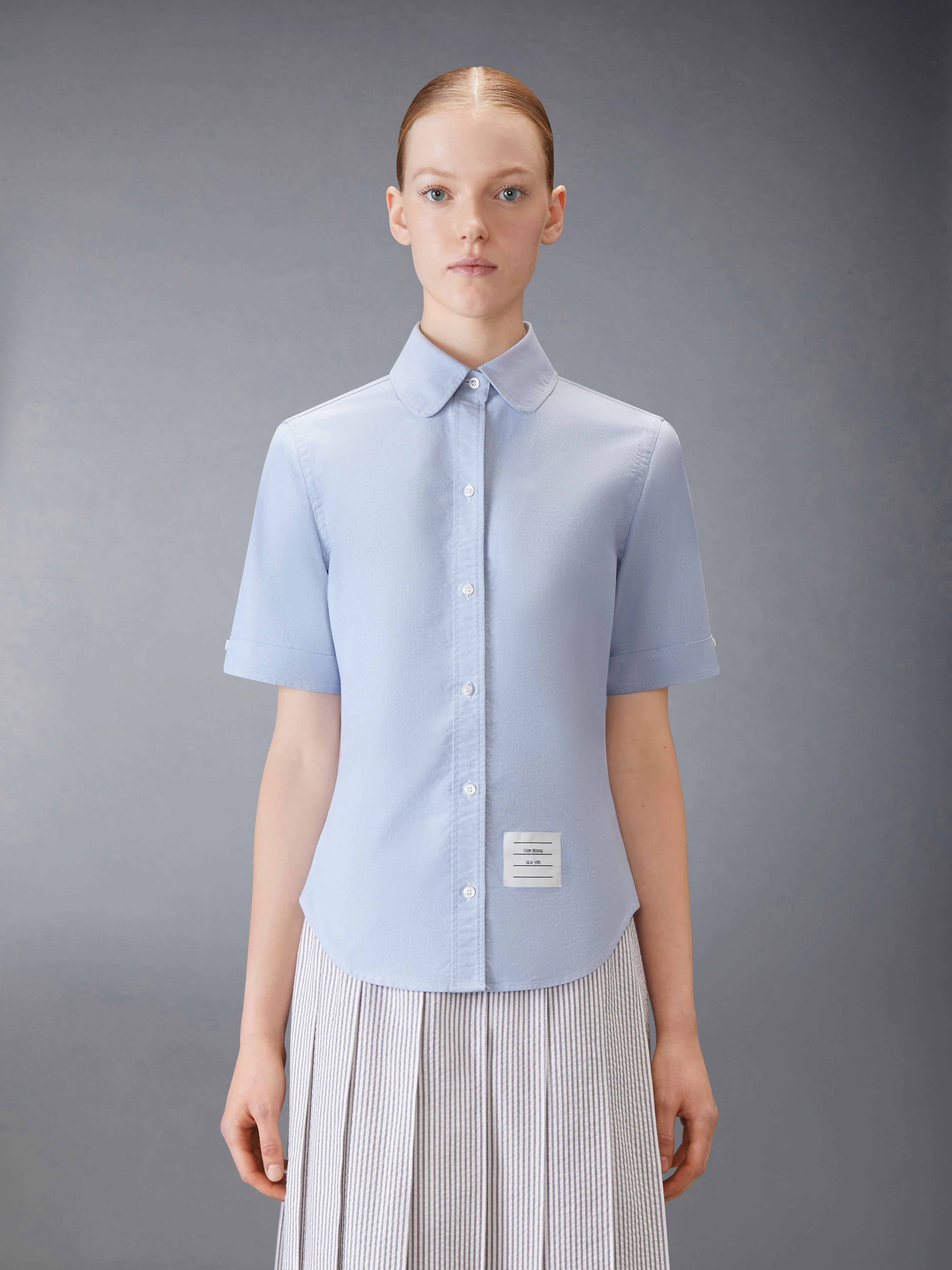SHORT SLEEVE OXFORD SHIRT - Image 2