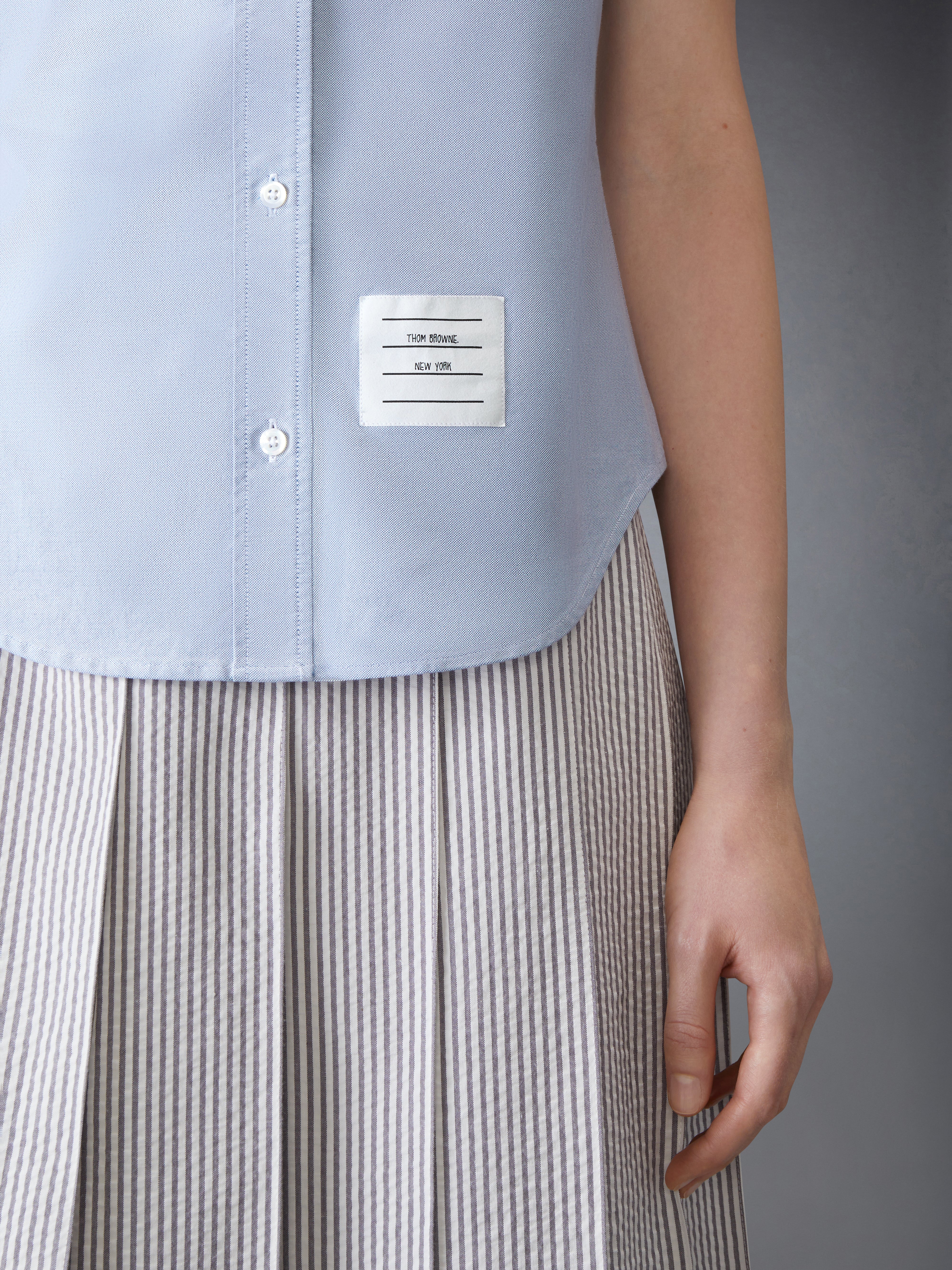 SHORT SLEEVE OXFORD SHIRT - Image 6
