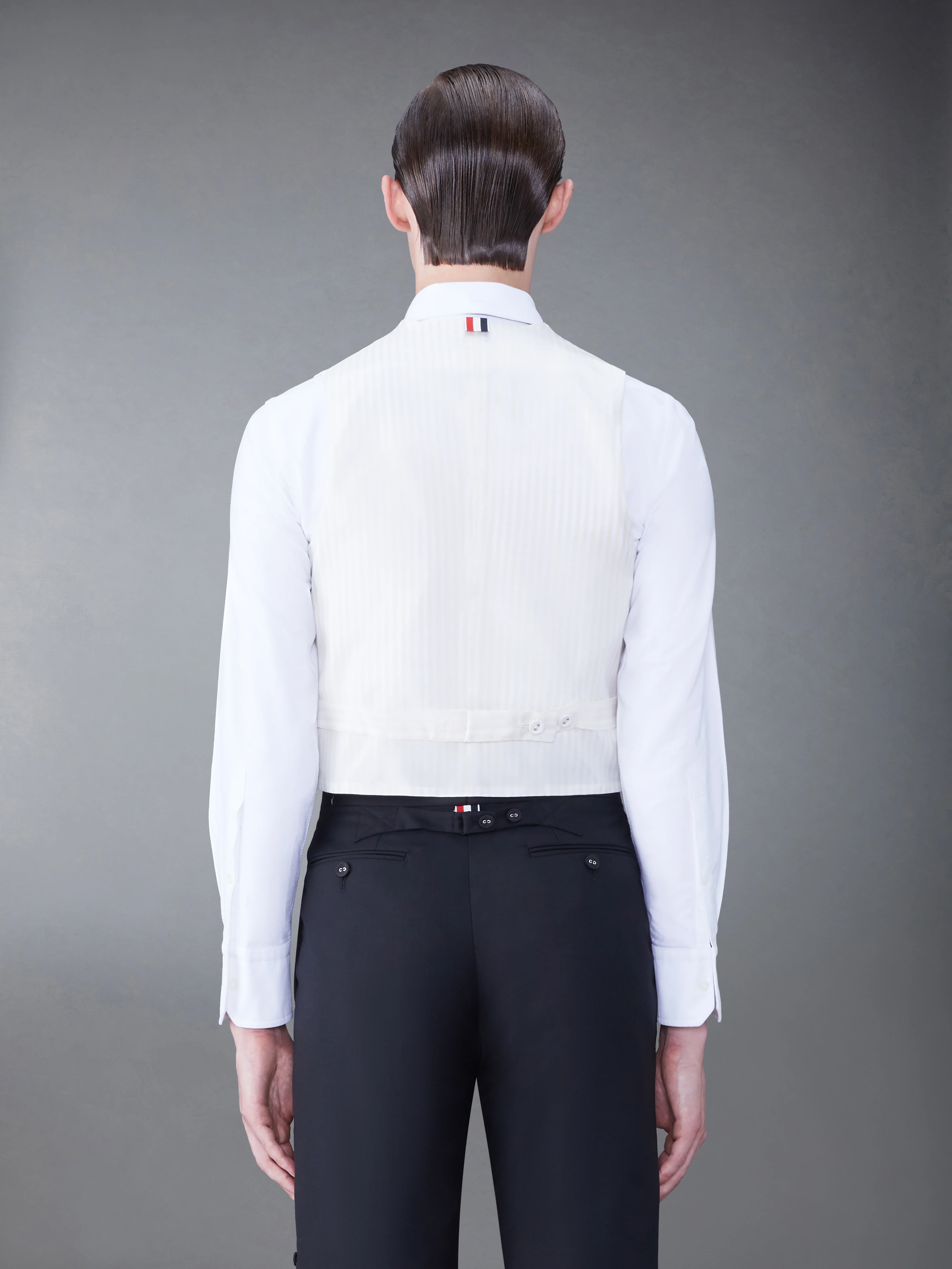 SILK FAILLE VEST - Image 2