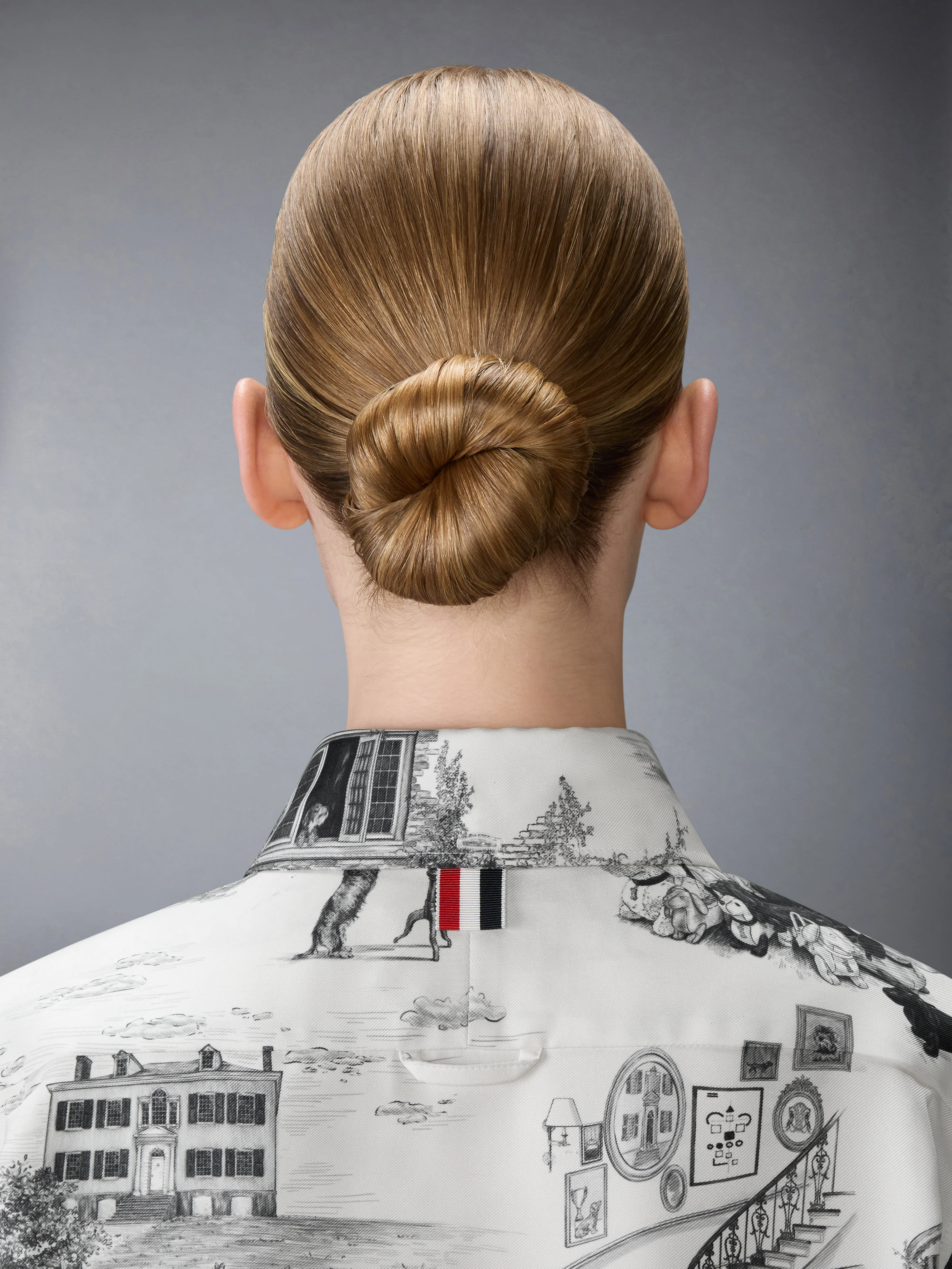 SILK TWILL HECTOR TOILE SHIRT - Image 6