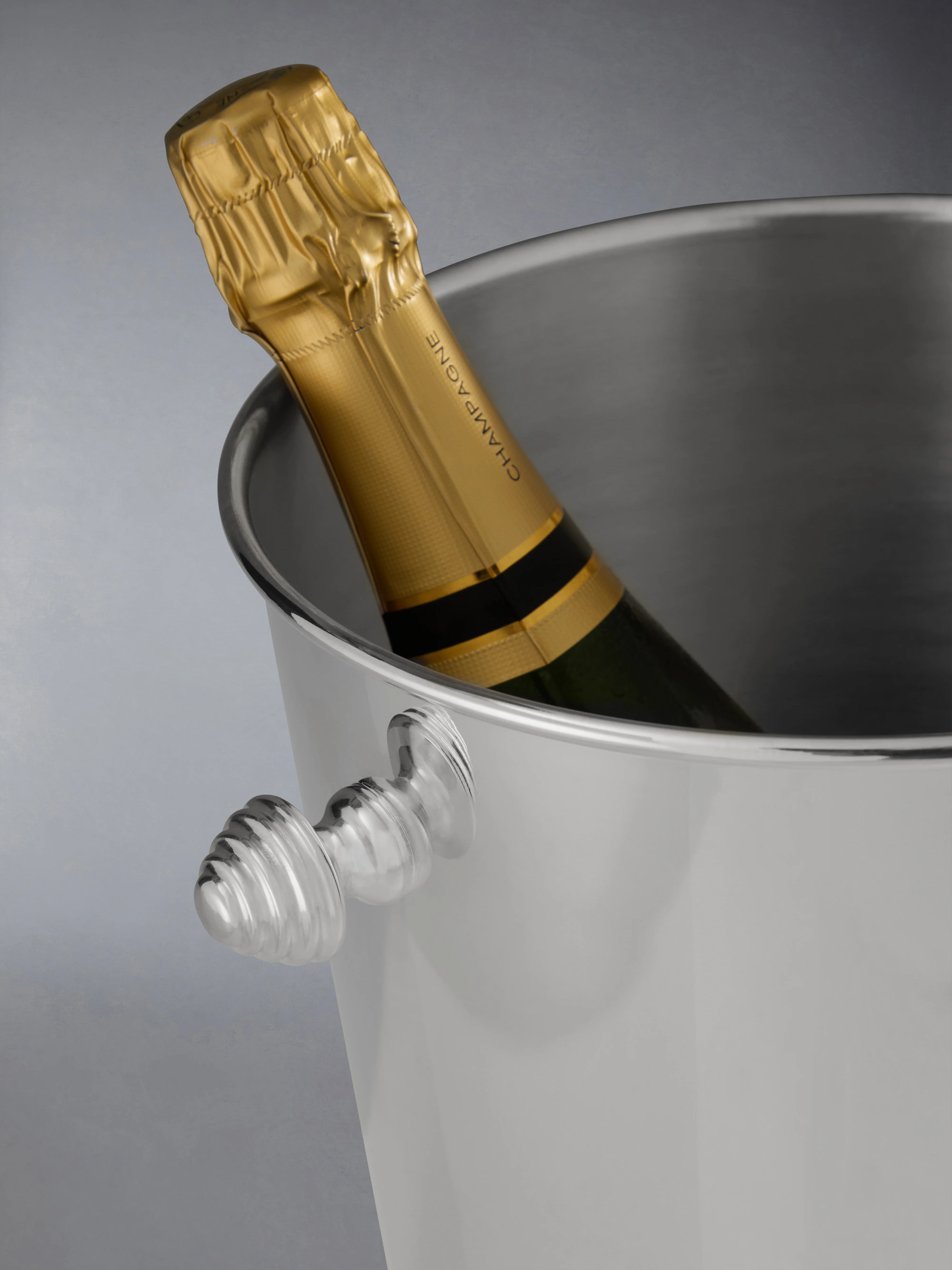 SILVER PLATINUM 4-BAR CHRISTOFLE CHAMPAGNE BUCKET - Image 6