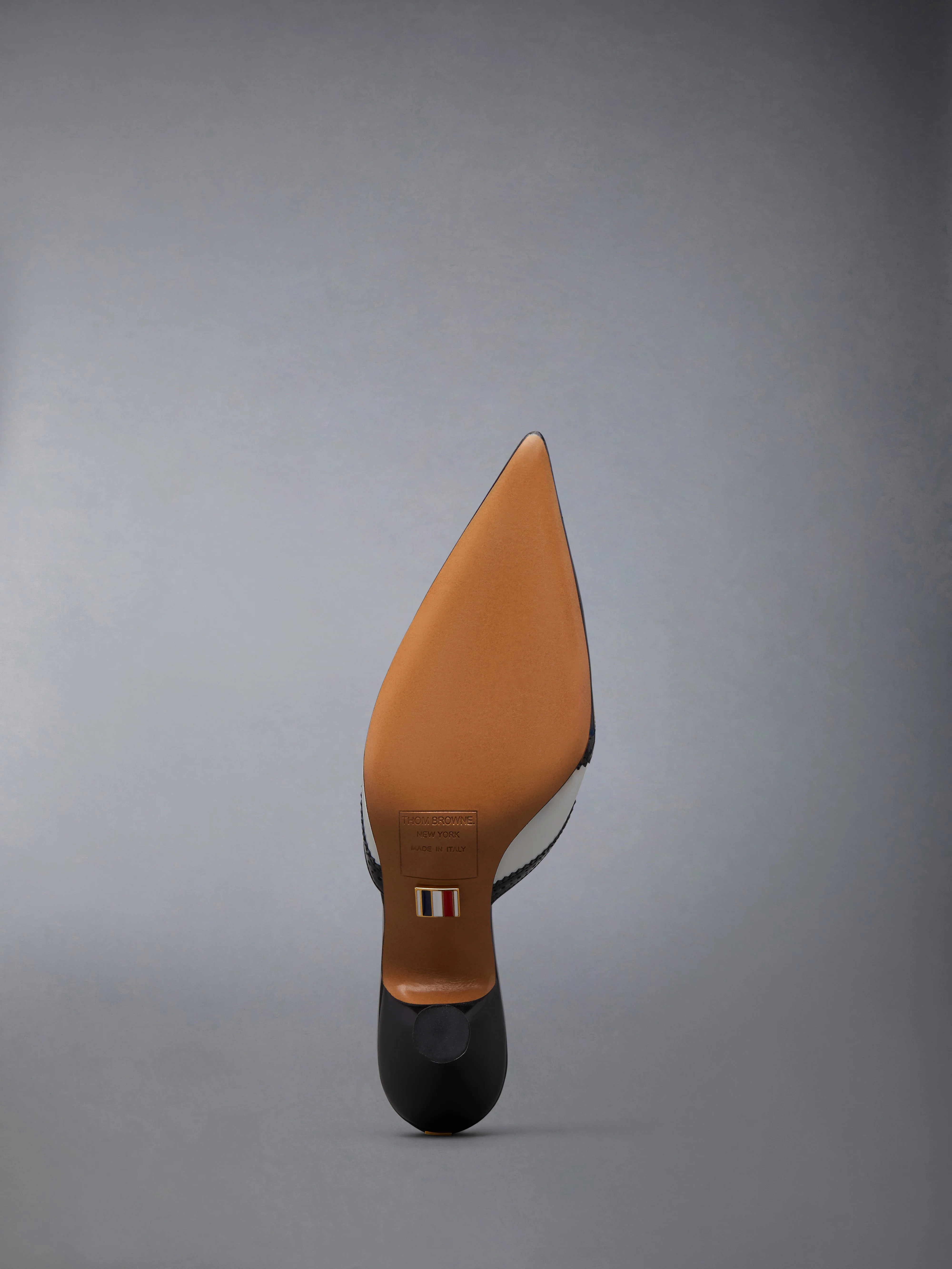 SOFT PATENT HEELED MULE 75MM - Image 6
