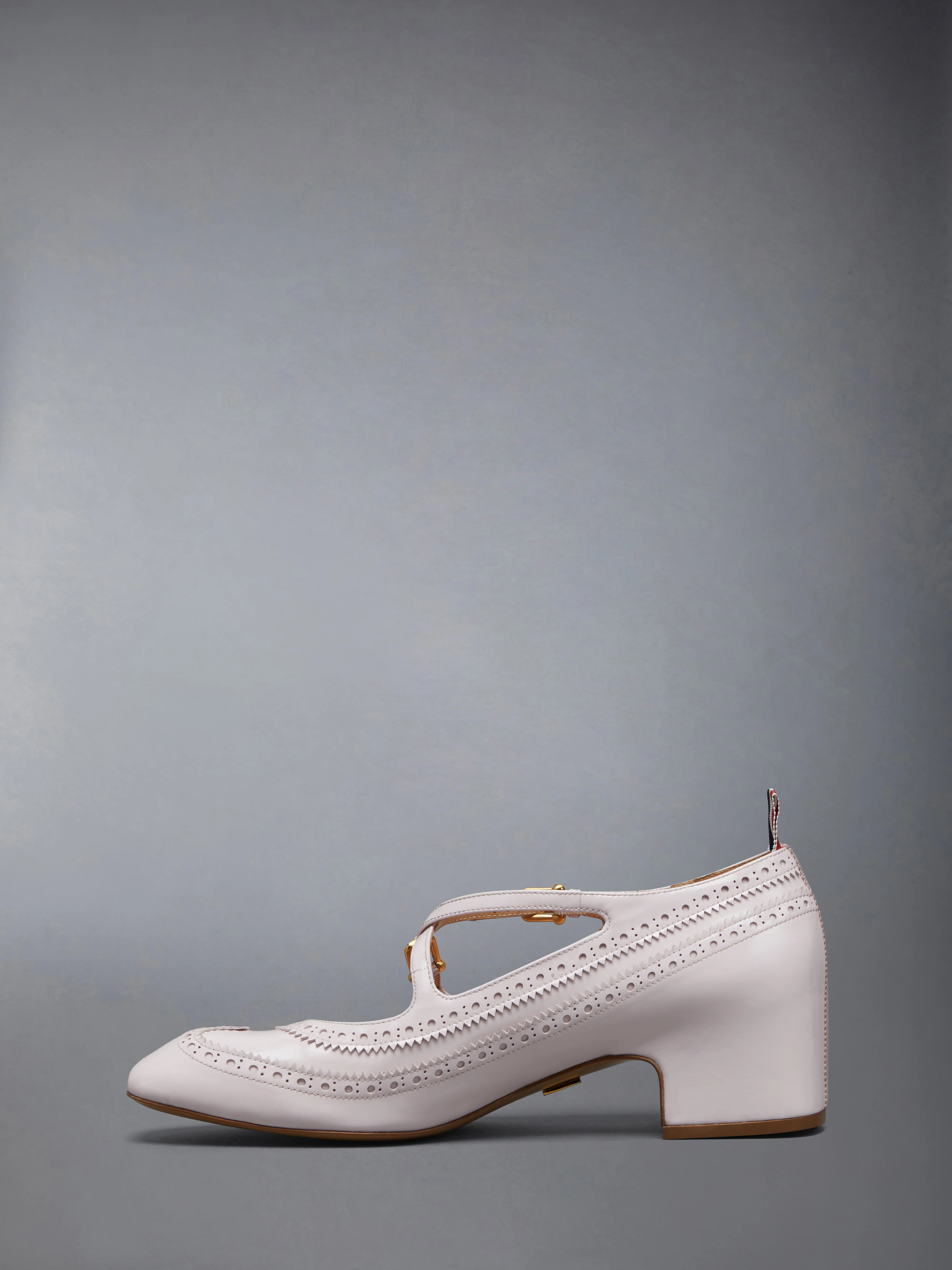 SOFT PATENT LEATHER THOM JOHN 40MM BLOCK HEEL - Image 3