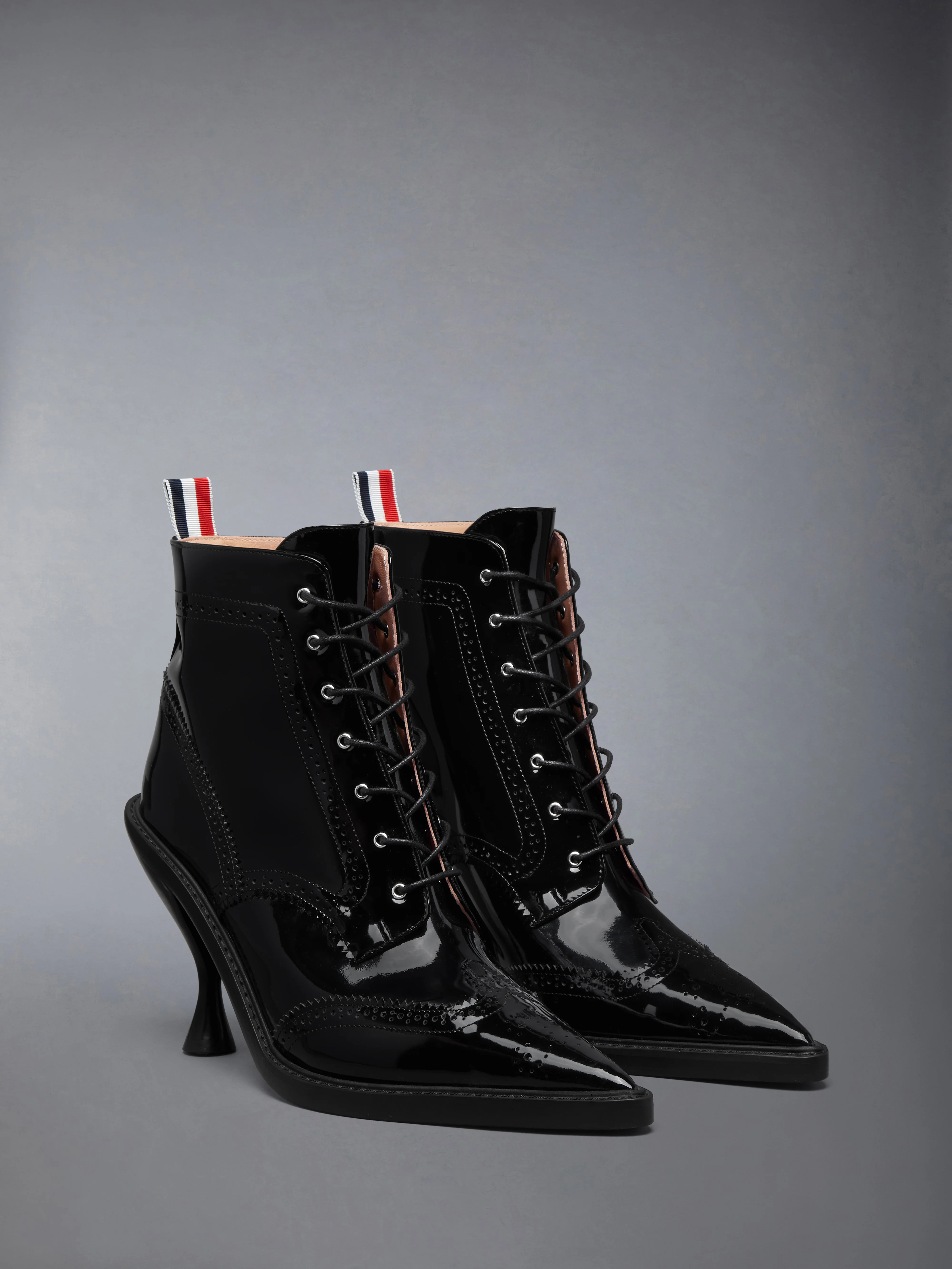 SOFT PATENT WINGTIP BOOT 90MM - Image 2