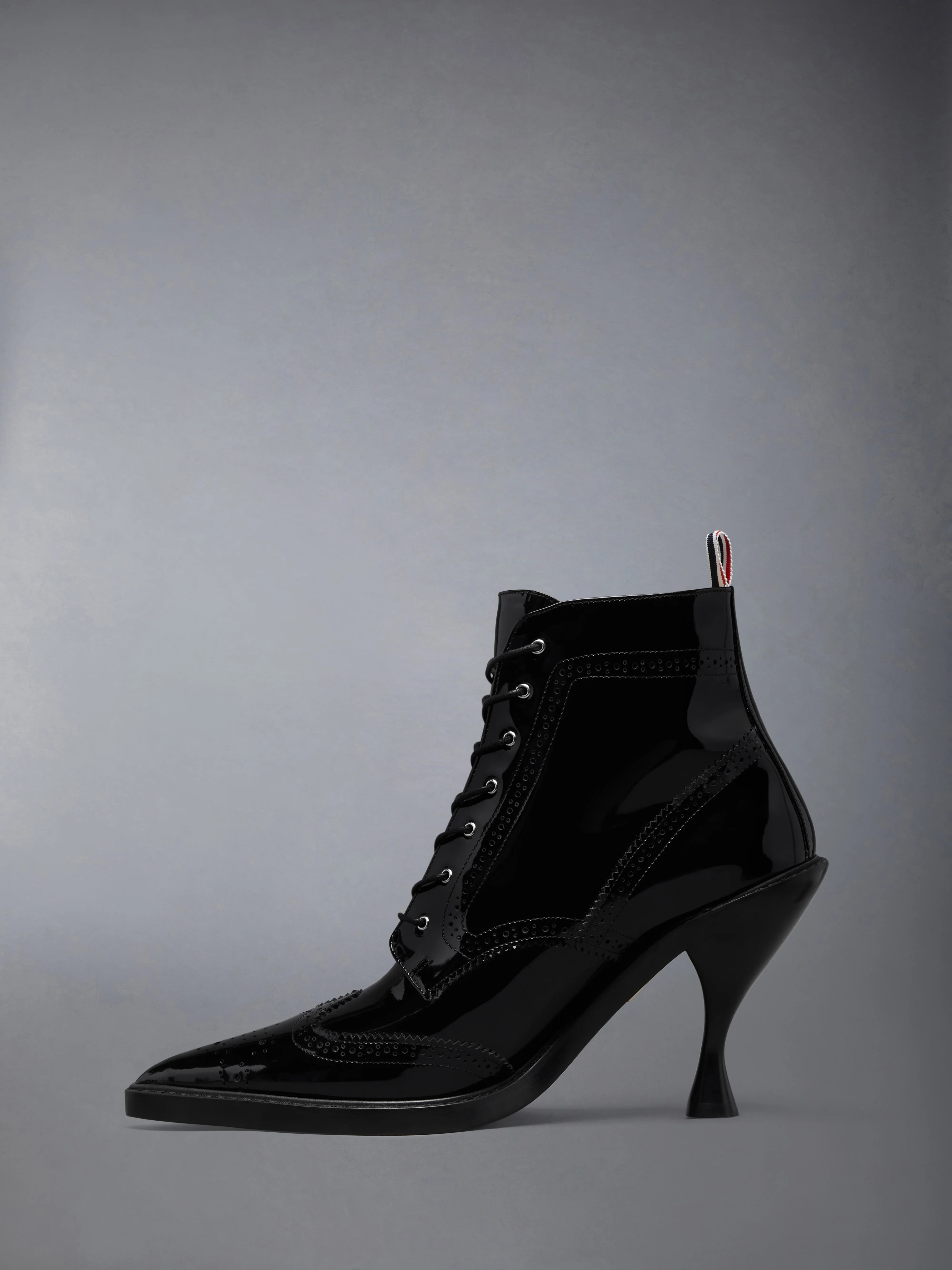 SOFT PATENT WINGTIP BOOT 90MM - Image 3