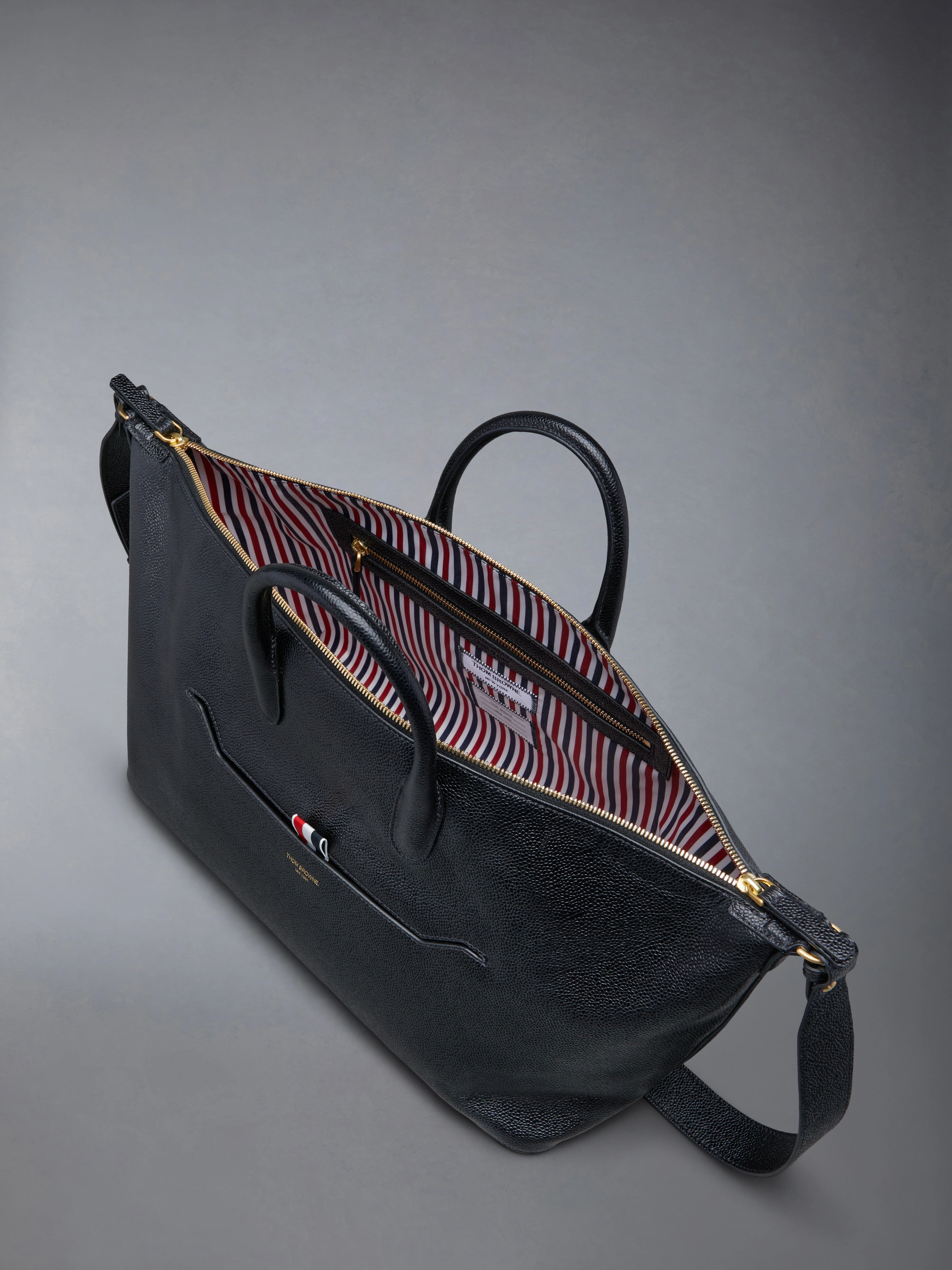 SOFT PEBBLE GRAIN MEDIUM DUFFLE - Image 5