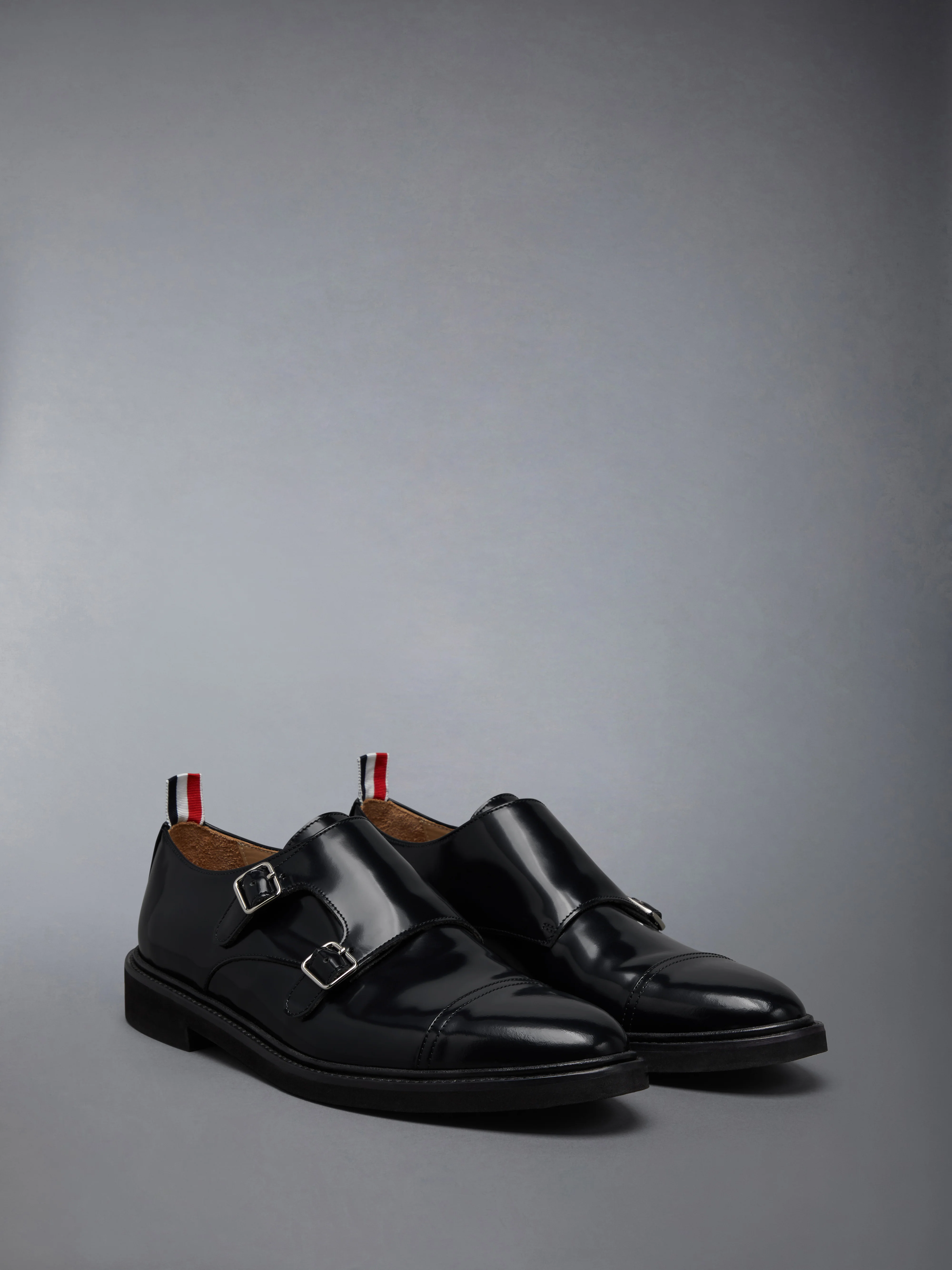 SOFT SPAZZOLATO OXFORD DOUBLE MONKSTRAP SHOE - Image 2