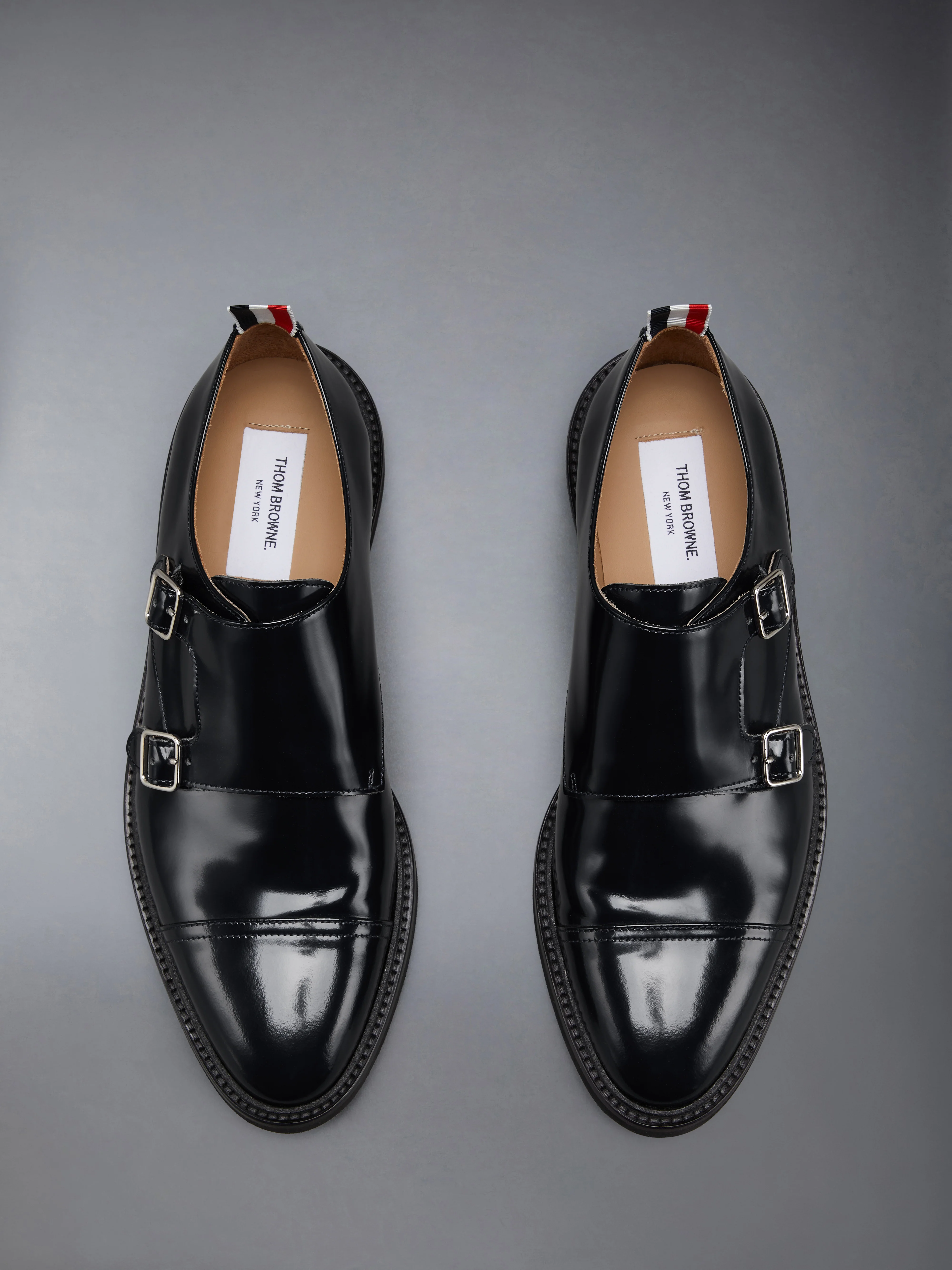 SOFT SPAZZOLATO OXFORD DOUBLE MONKSTRAP SHOE - Image 5