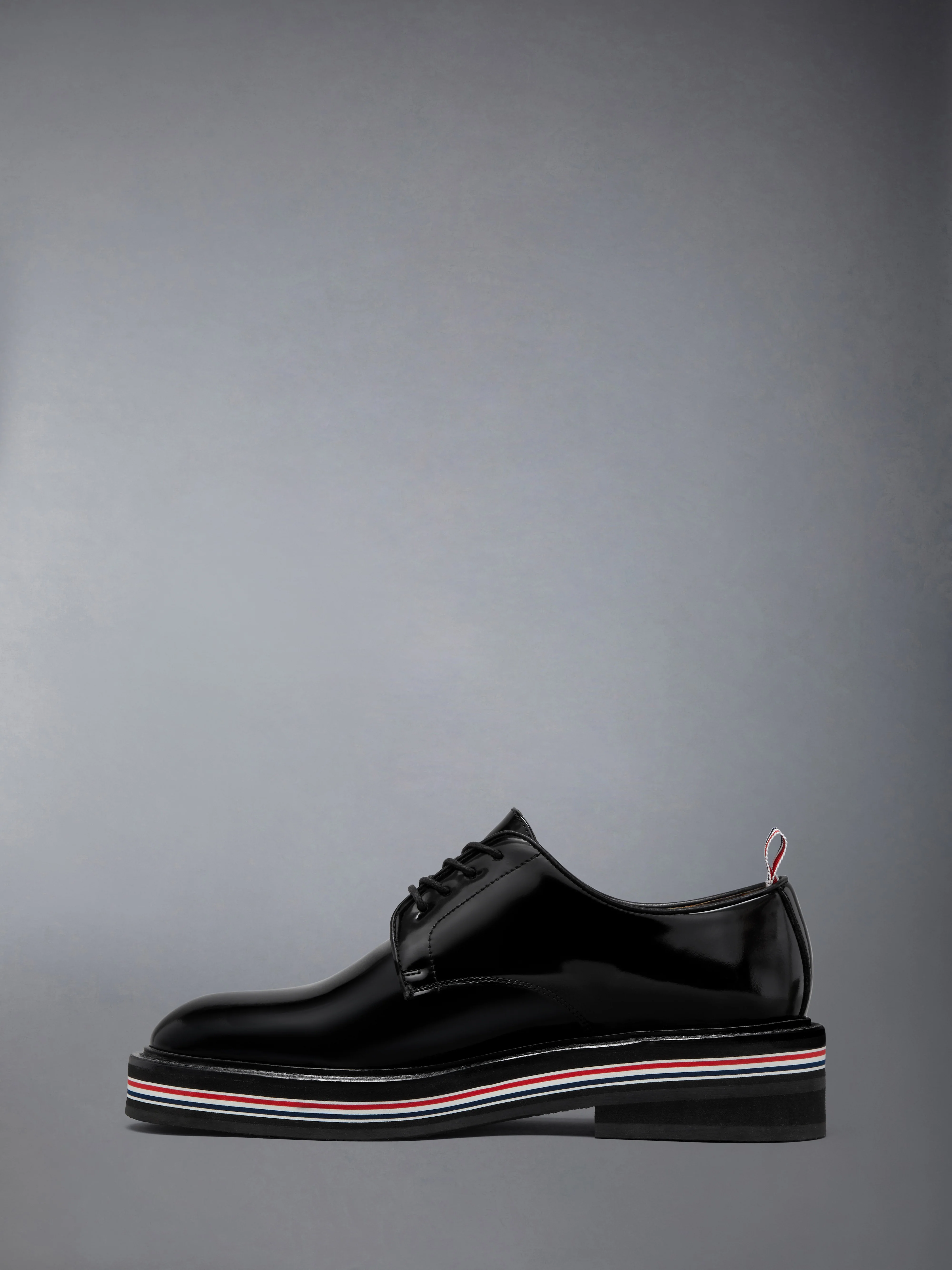 SOFT SPAZZOLATO RUBBER SOLE UNIFORM SHOE - Image 3