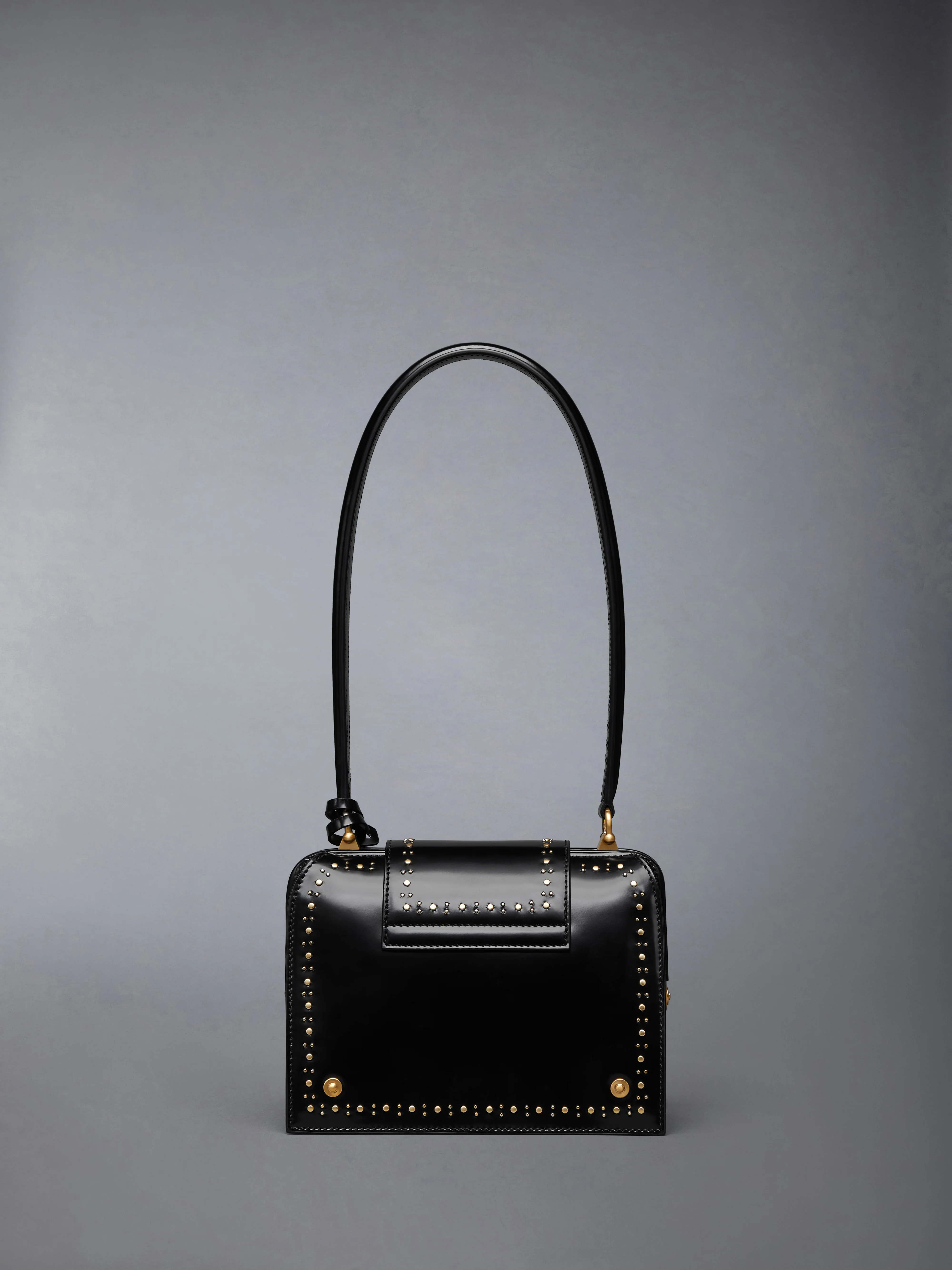 SOFT SPAZZOLATO STUD MRS. THOM TRIANGLE BAG - Image 3