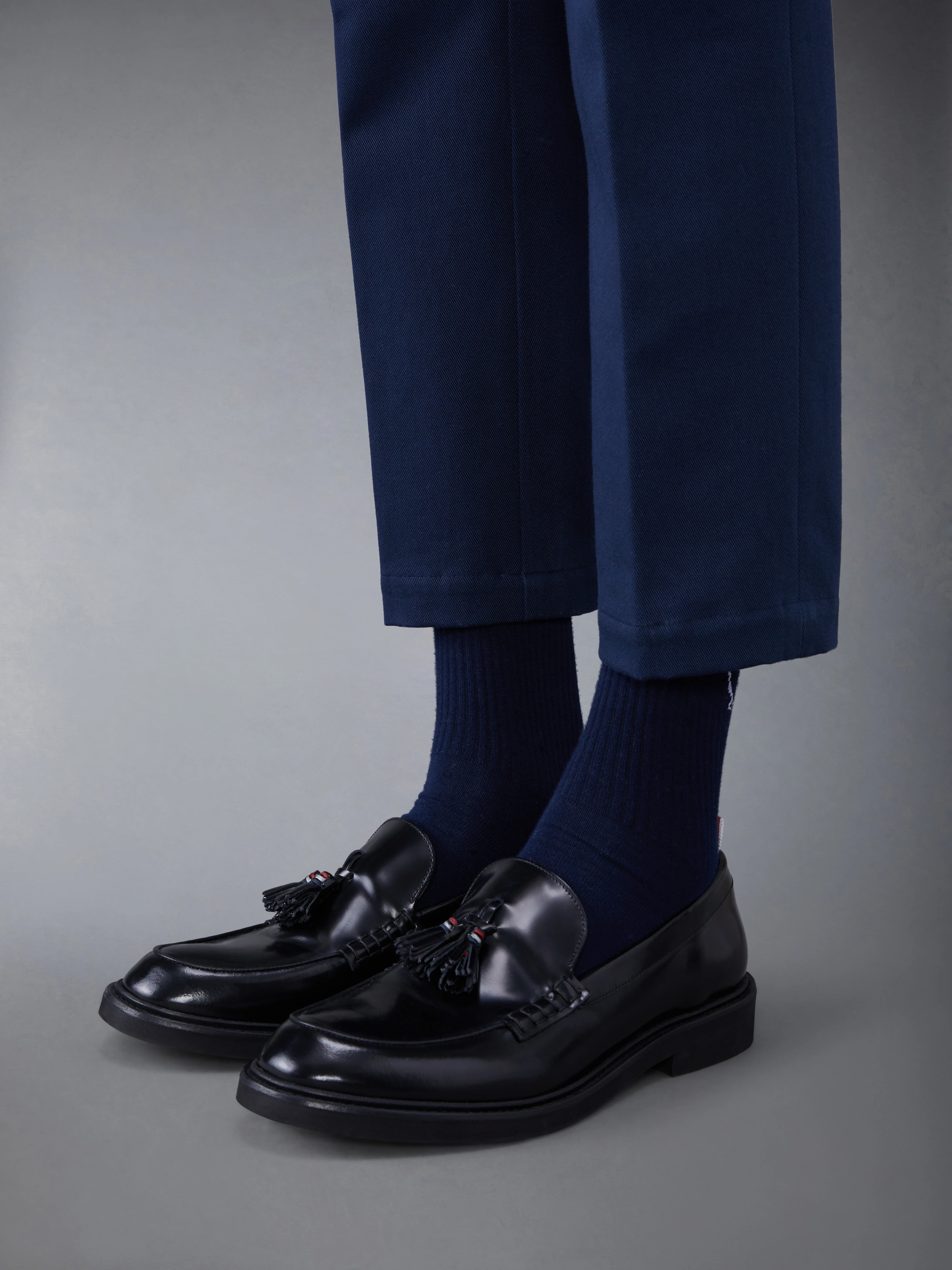 SOFT SPAZZOLATO TASSEL LOAFER - Image 4