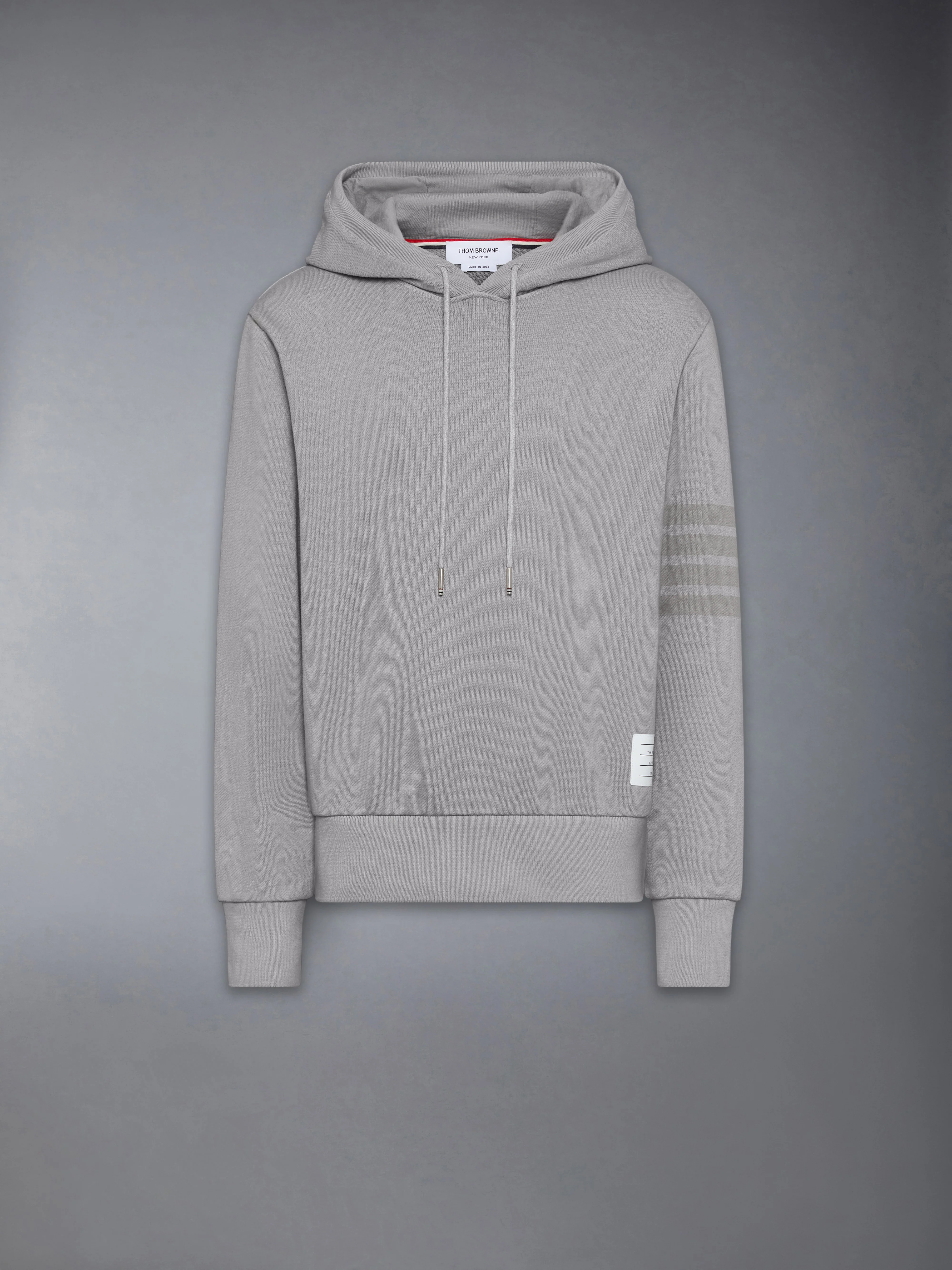 SOLID LOOPBACK 4-BAR HOODIE - Image 6