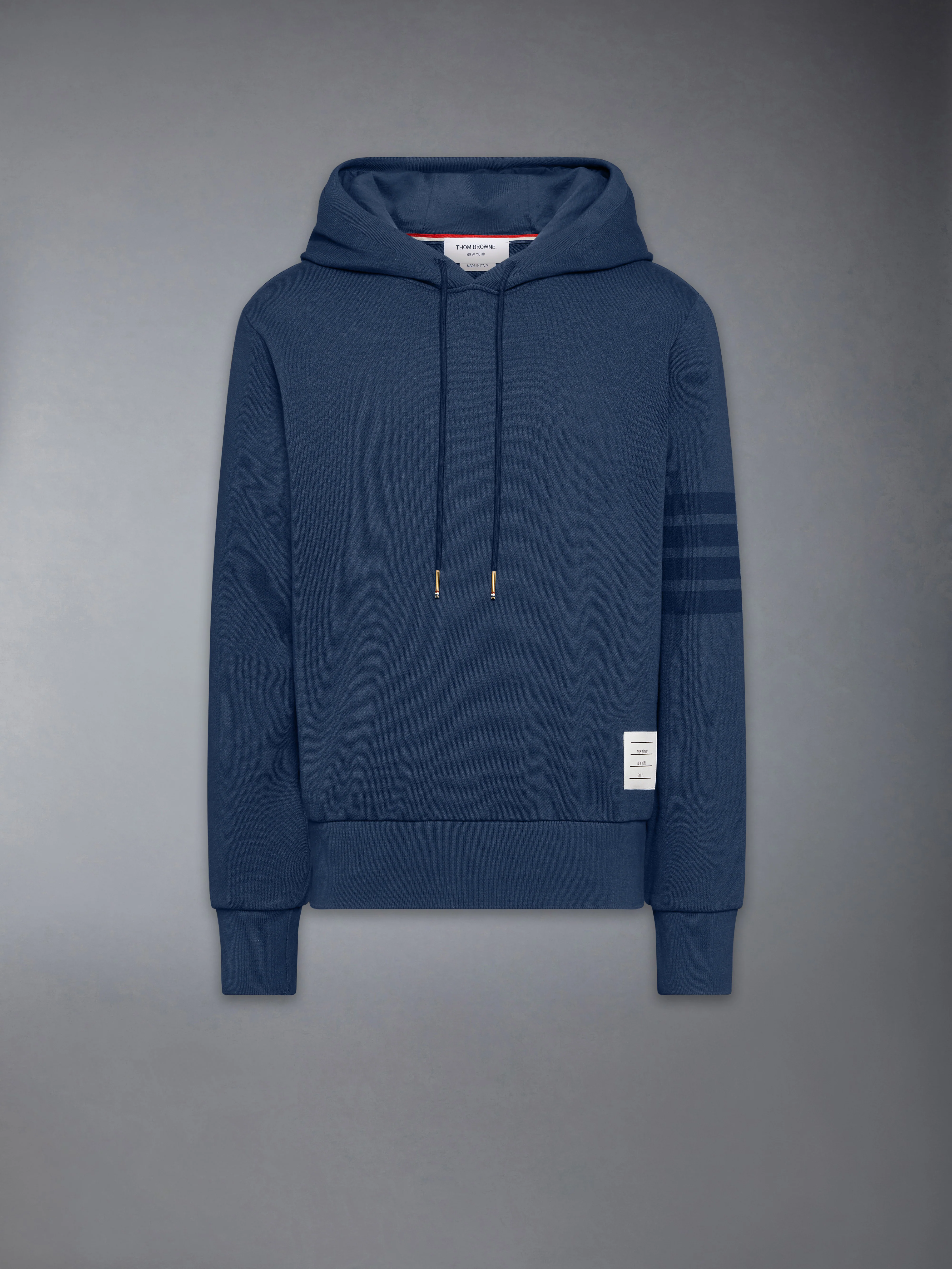 SOLID LOOPBACK 4-BAR HOODIE - Image 6