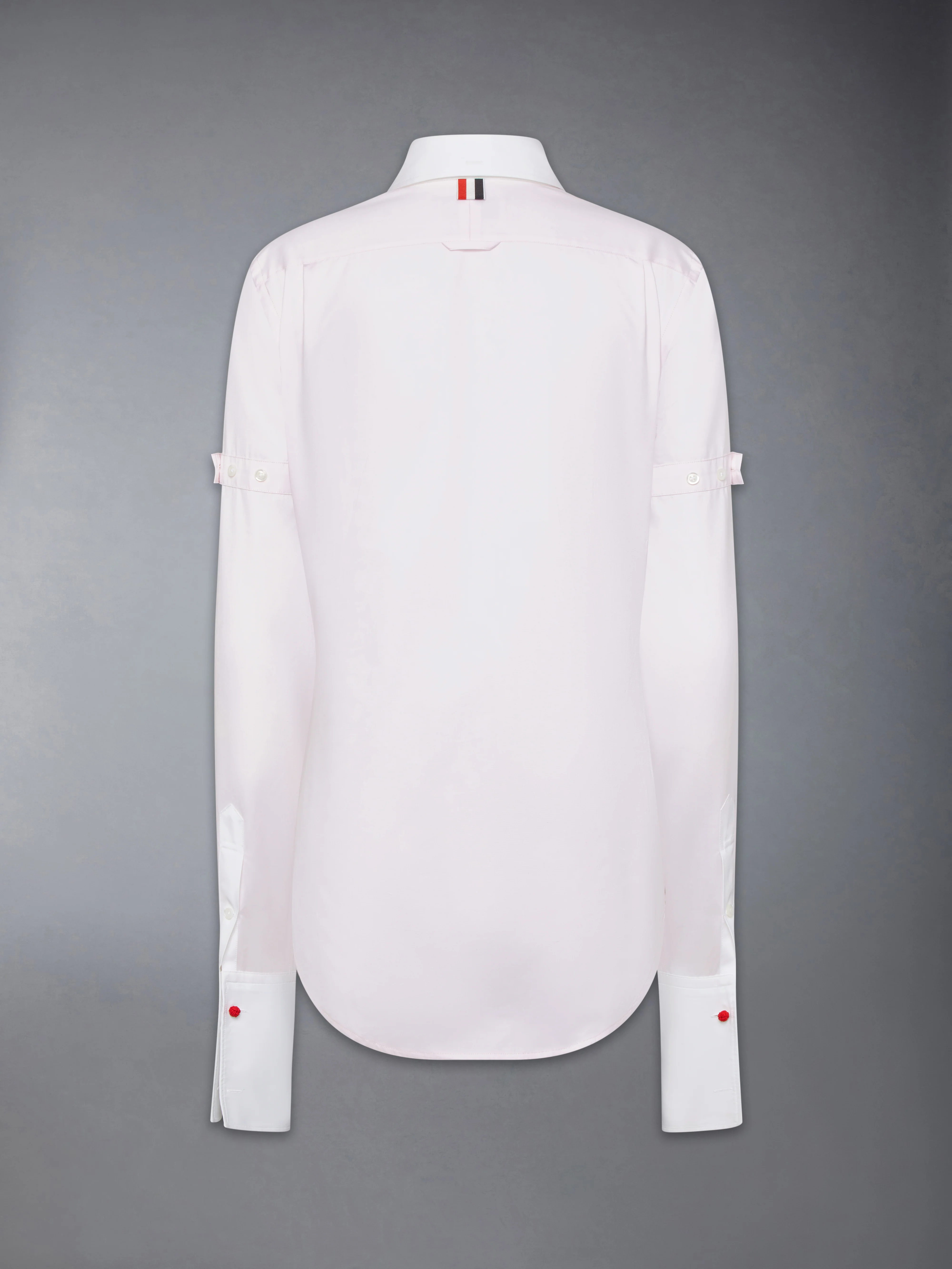 SOLID POPLIN ARMBAND FRENCH CUFF SHIRT - Image 10