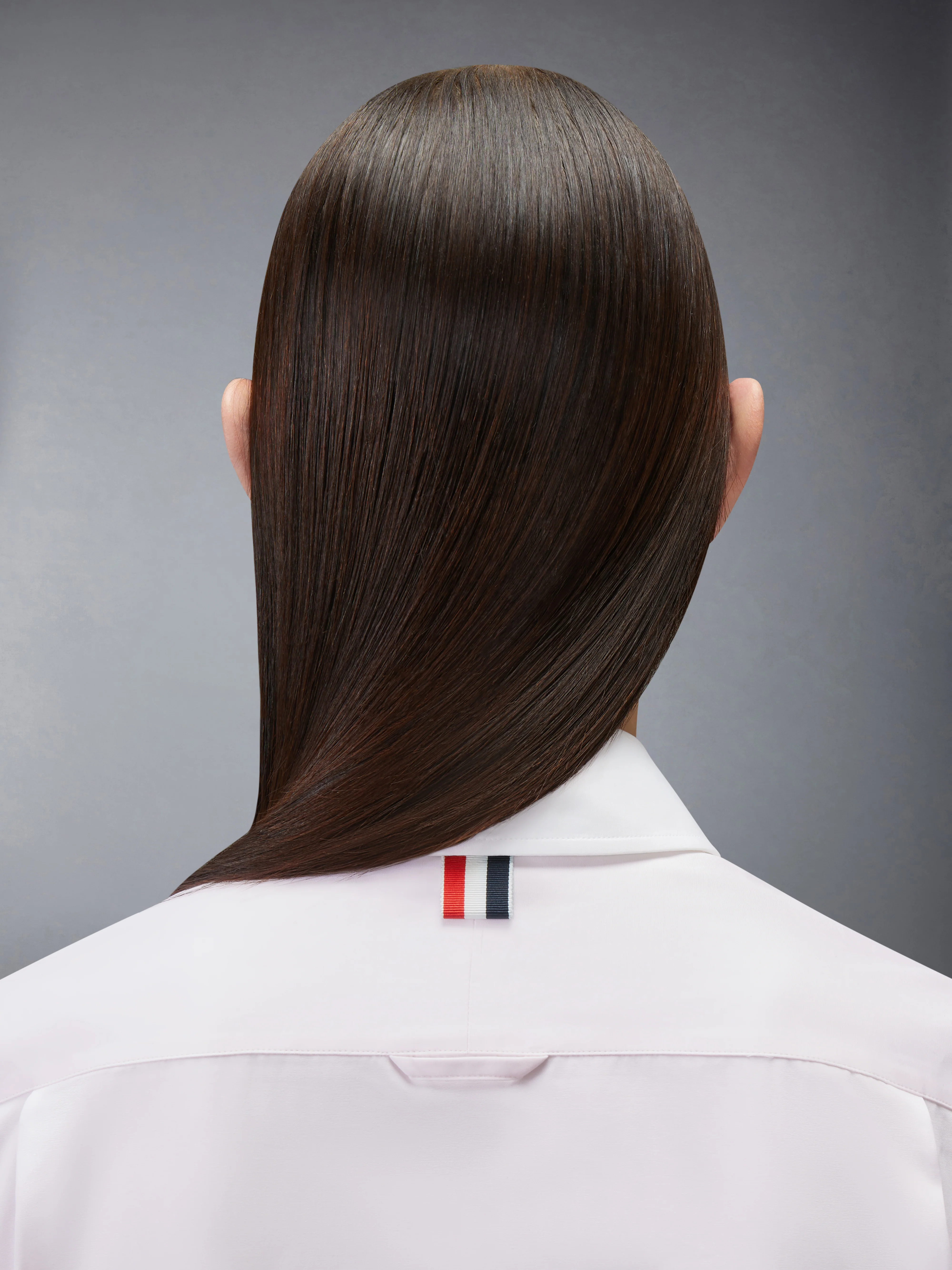 SOLID POPLIN ARMBAND FRENCH CUFF SHIRT - Image 8
