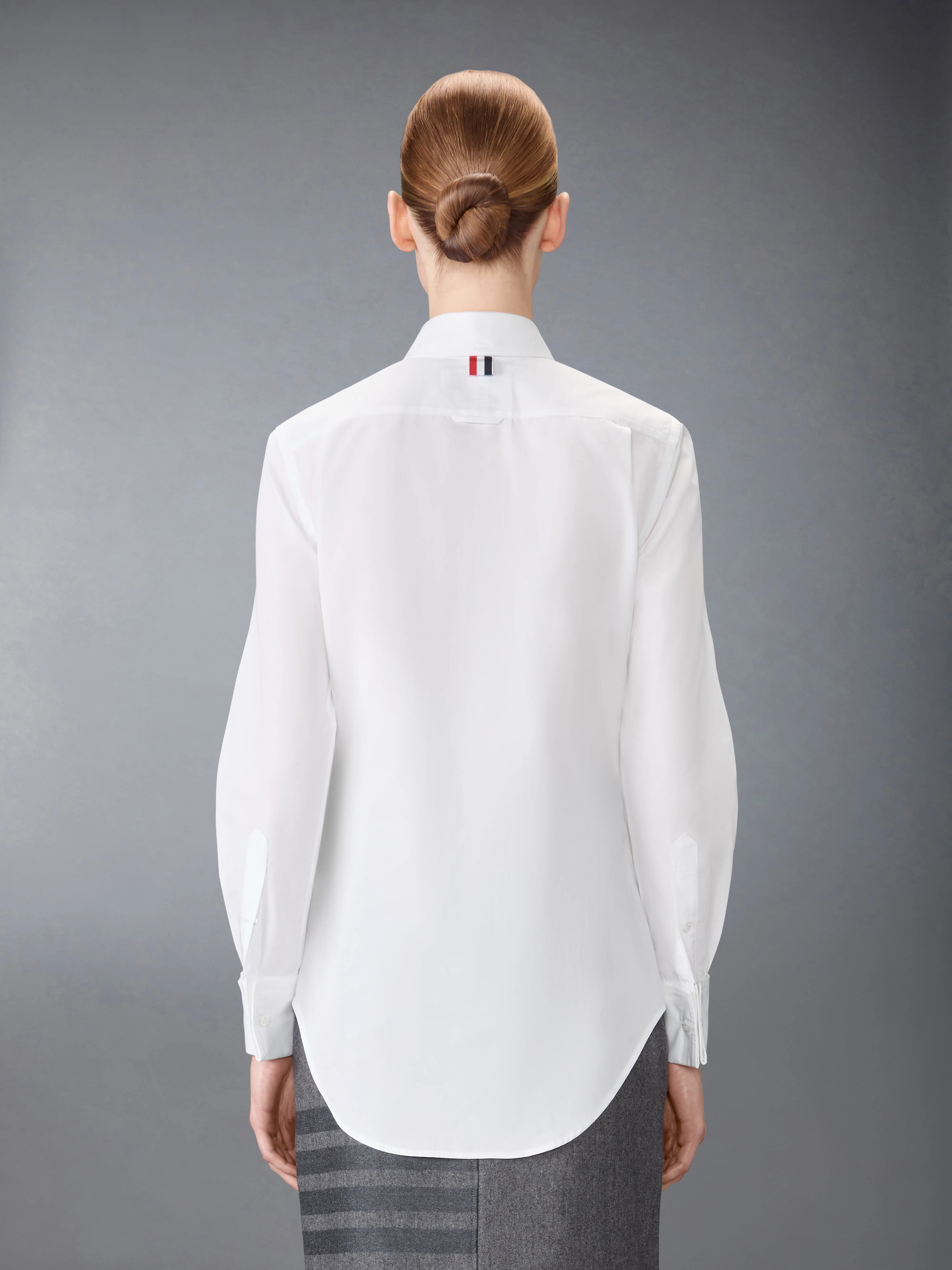 SOLID POPLIN FRENCH CUFF SHIRT - Image 3