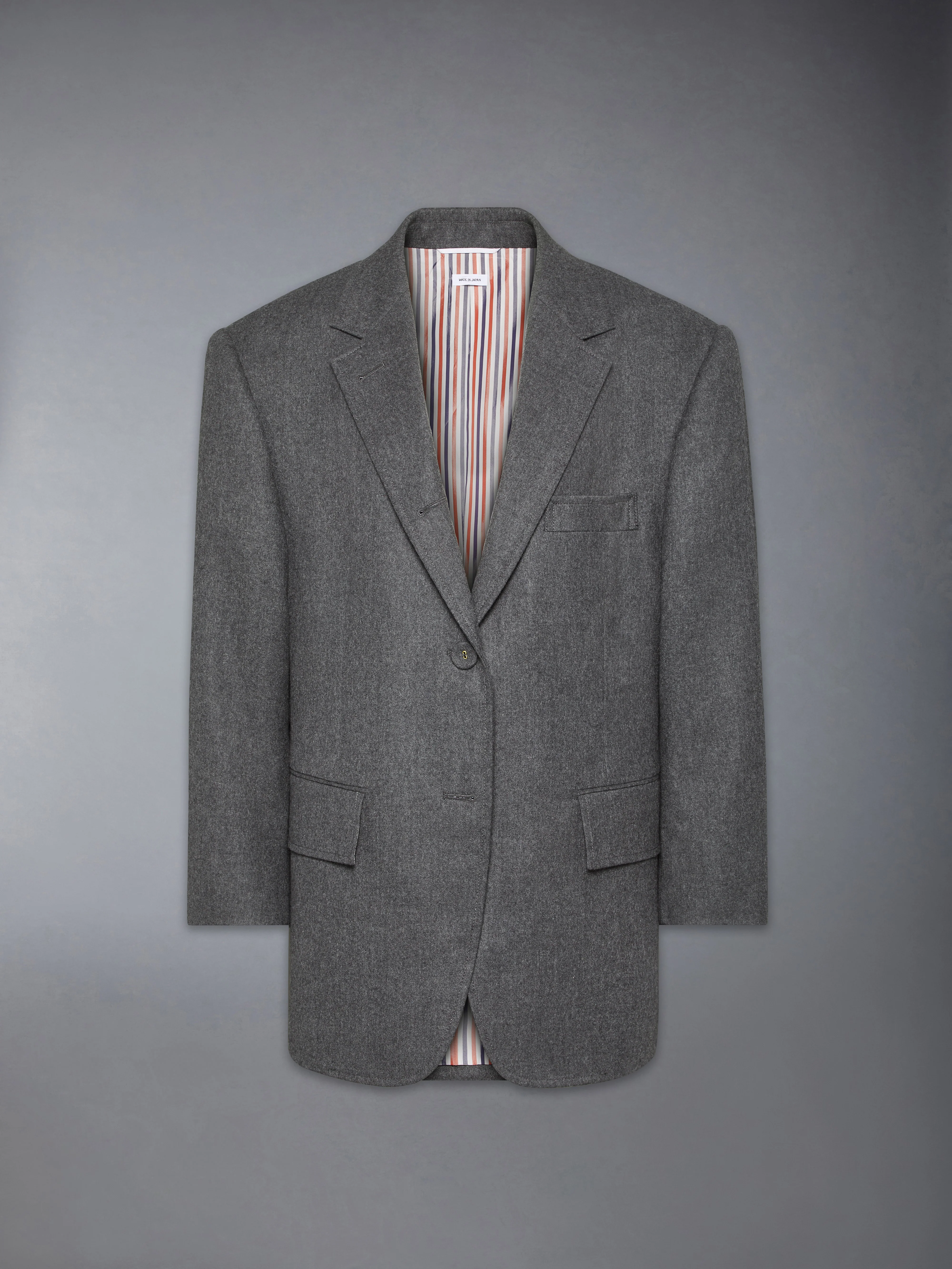 SOLID WOOL FLANNEL OVERSIZED SPORTCOAT - Image 6
