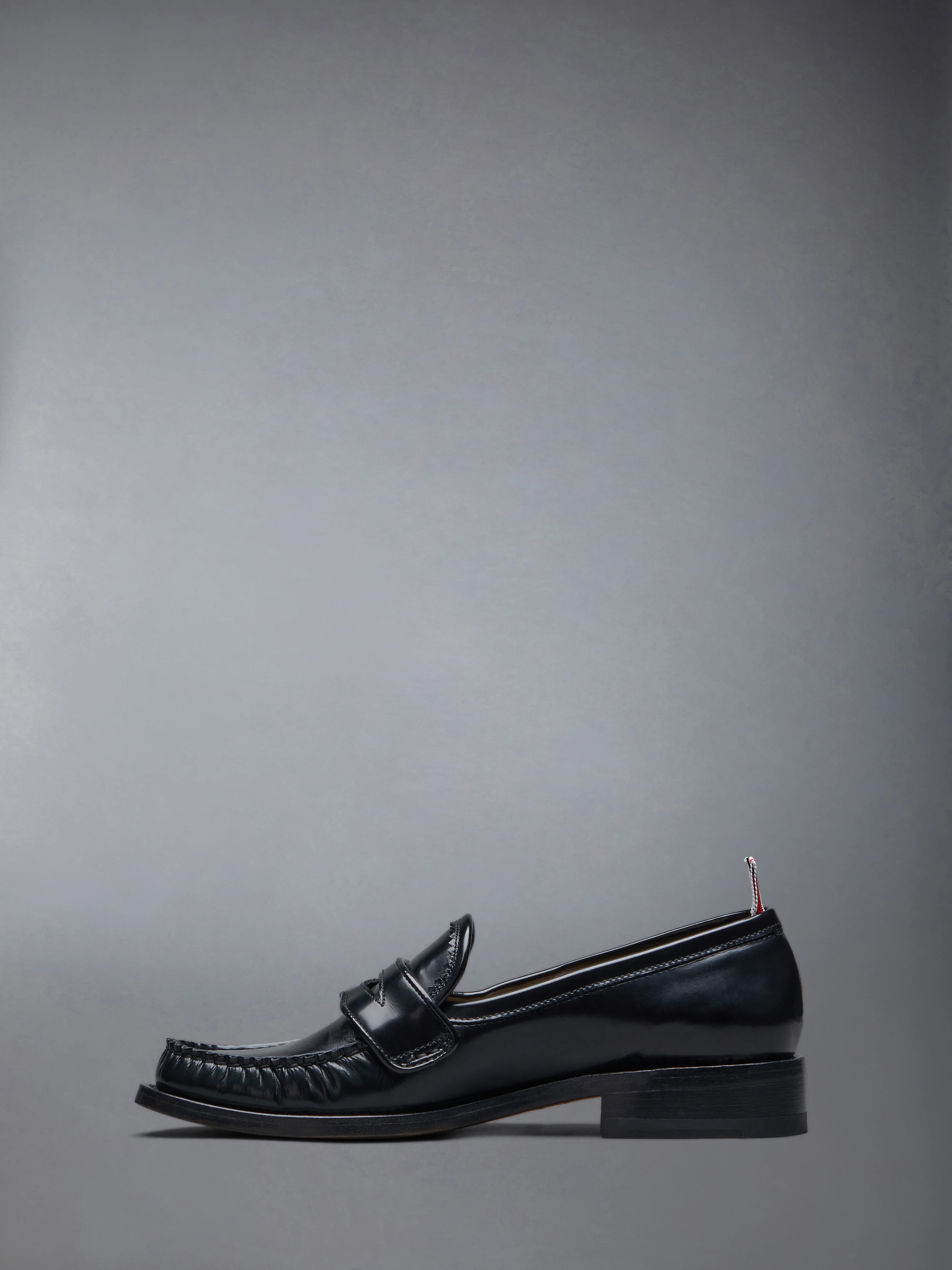 SPAZZOLATO PLEATED VARSITY LOAFER - Image 3