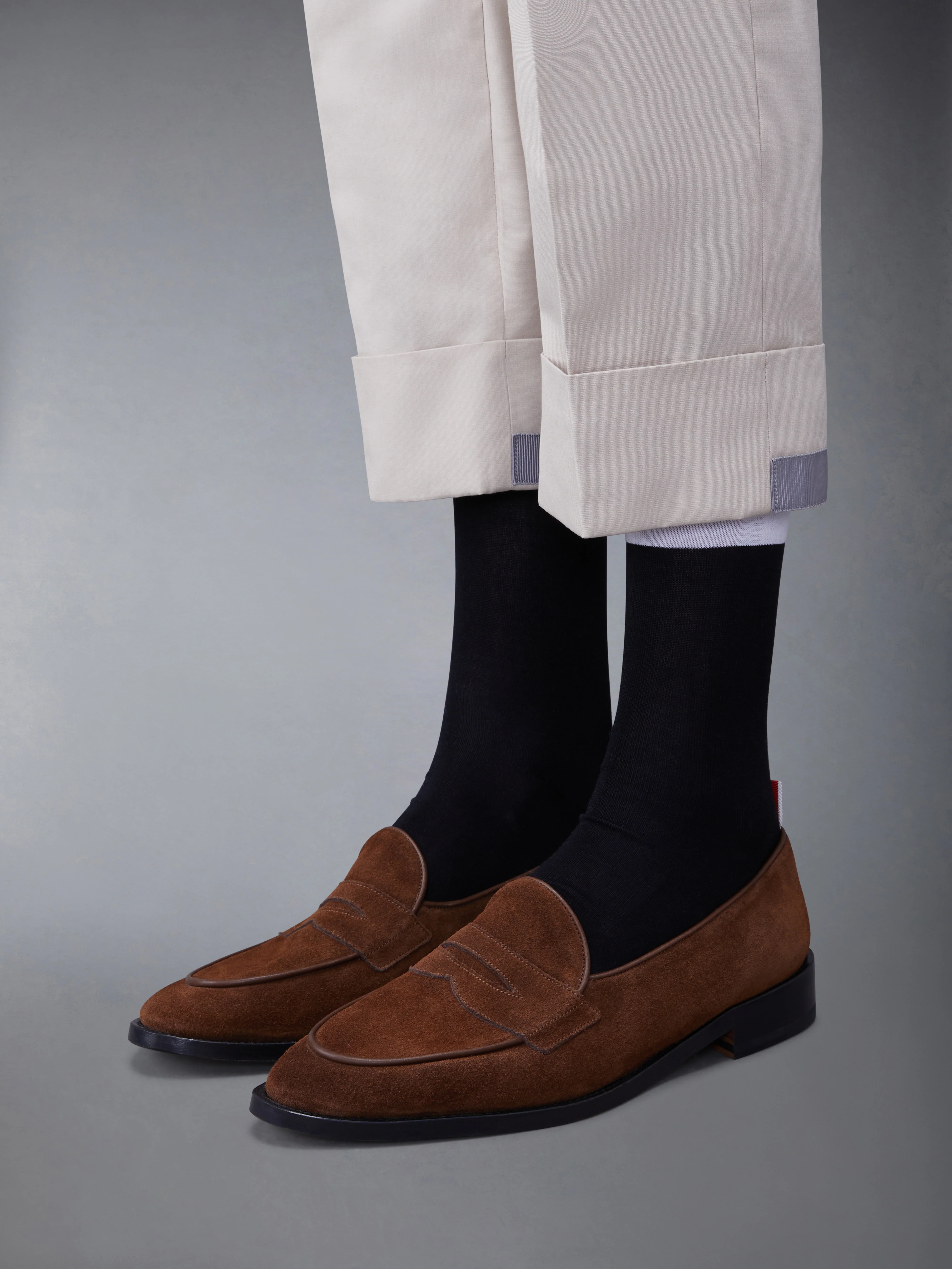 SUEDE VARSITY PENNY LOAFER - Image 4