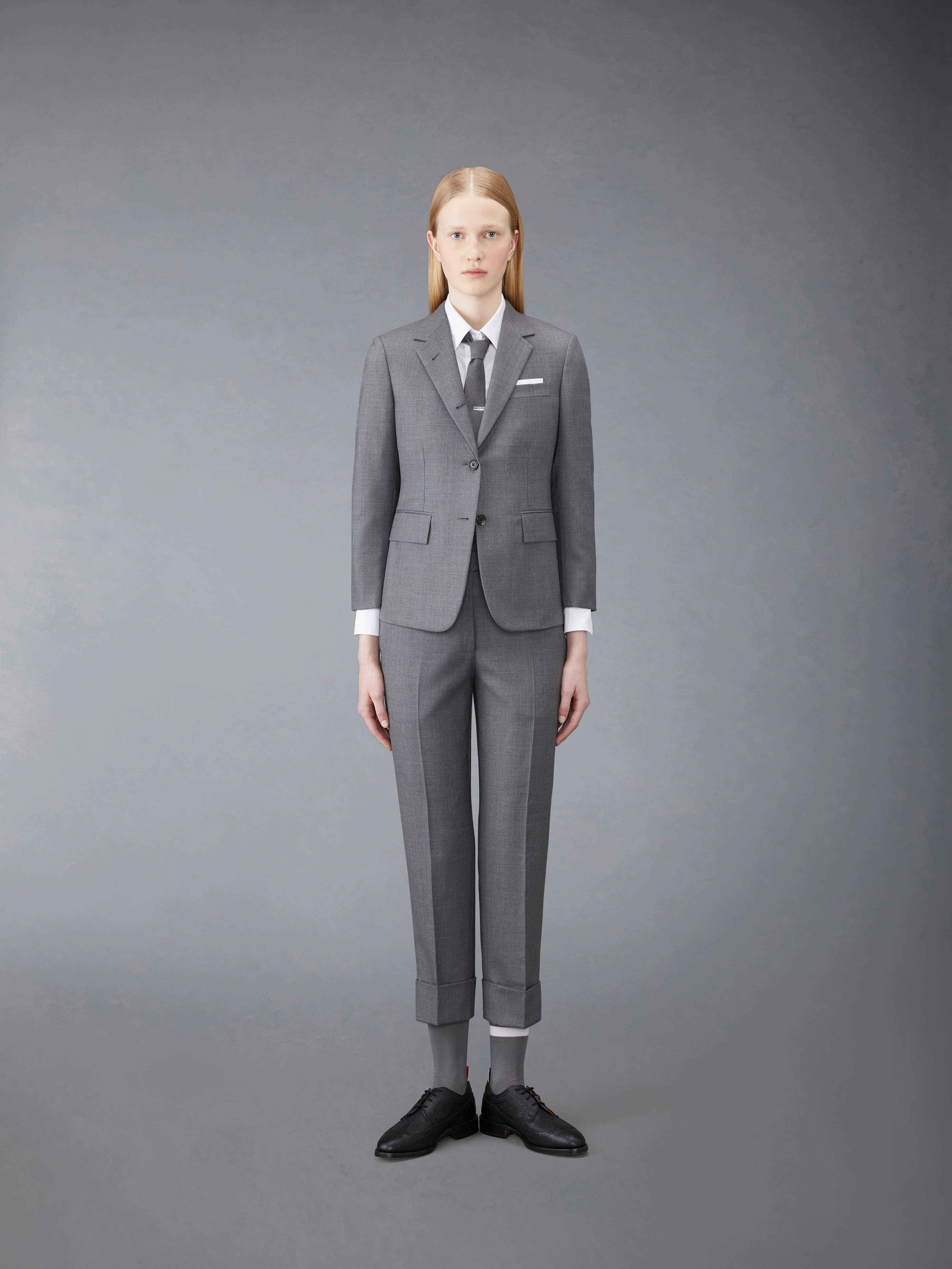 SUPER 120’S TWILL BACKSTRAP TROUSER - Image 3