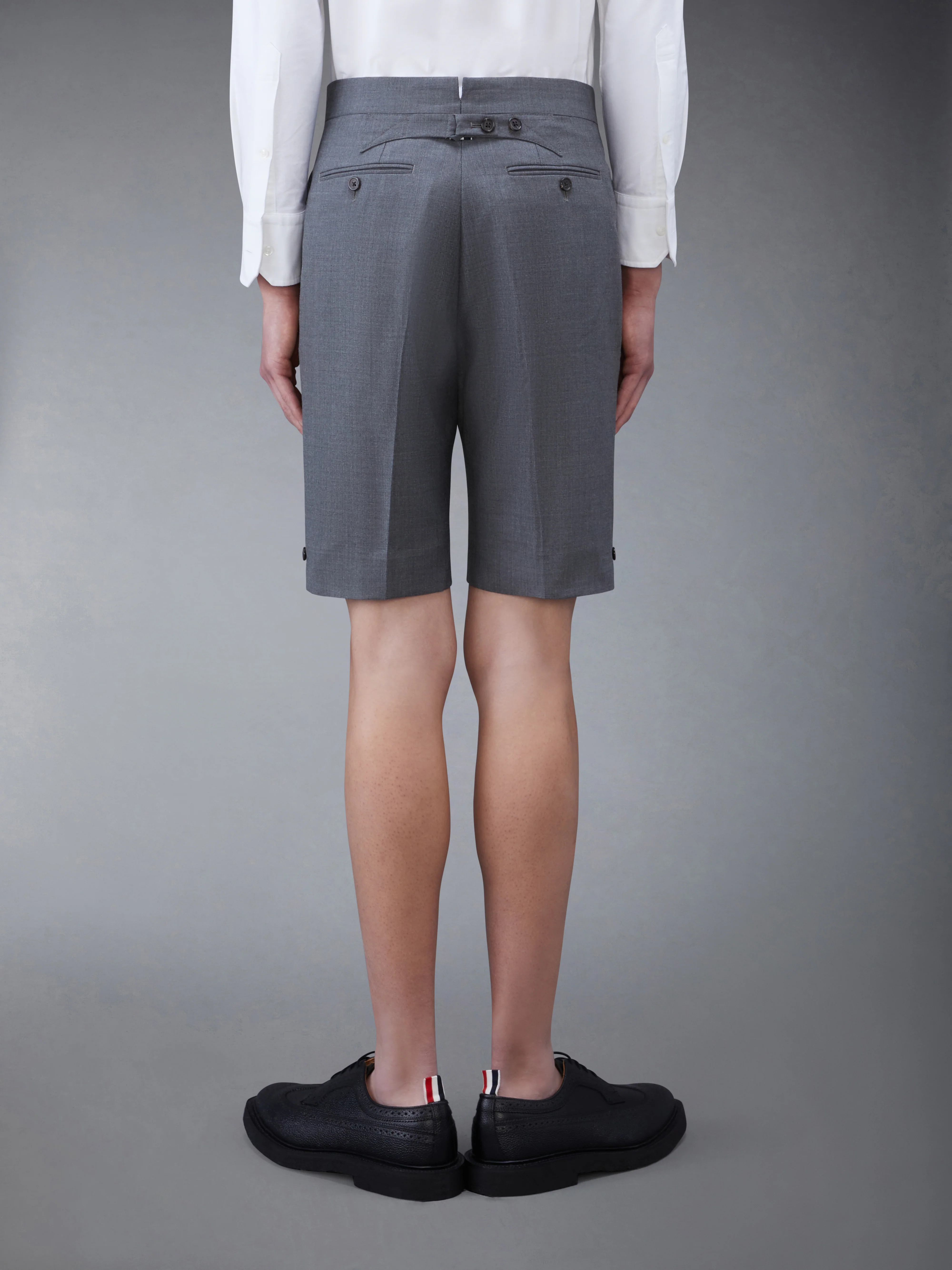 SUPER 120'S TWILL BACKSTRAP SHORTS - Image 2