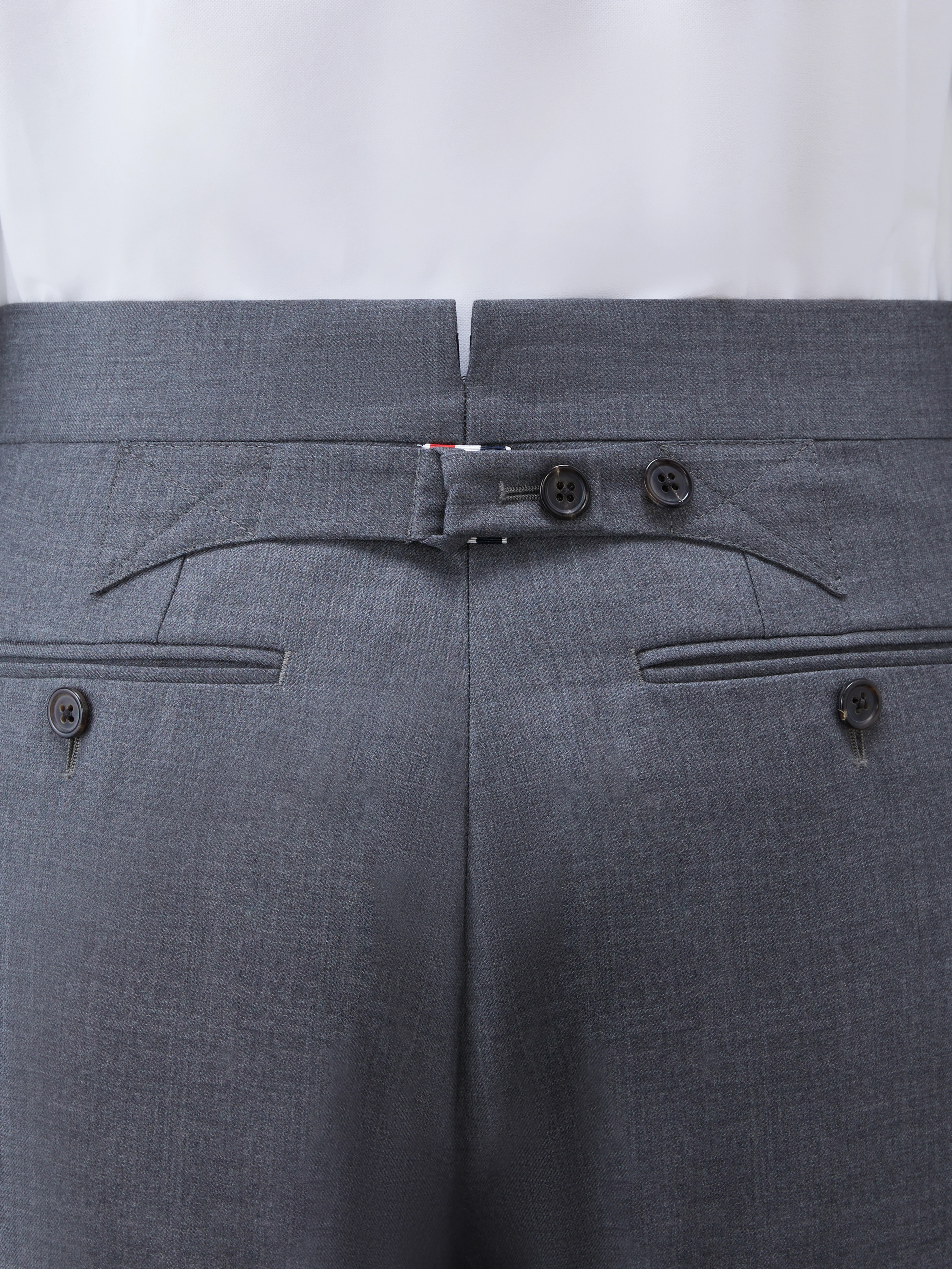 SUPER 120'S TWILL BACKSTRAP SHORTS - Image 4