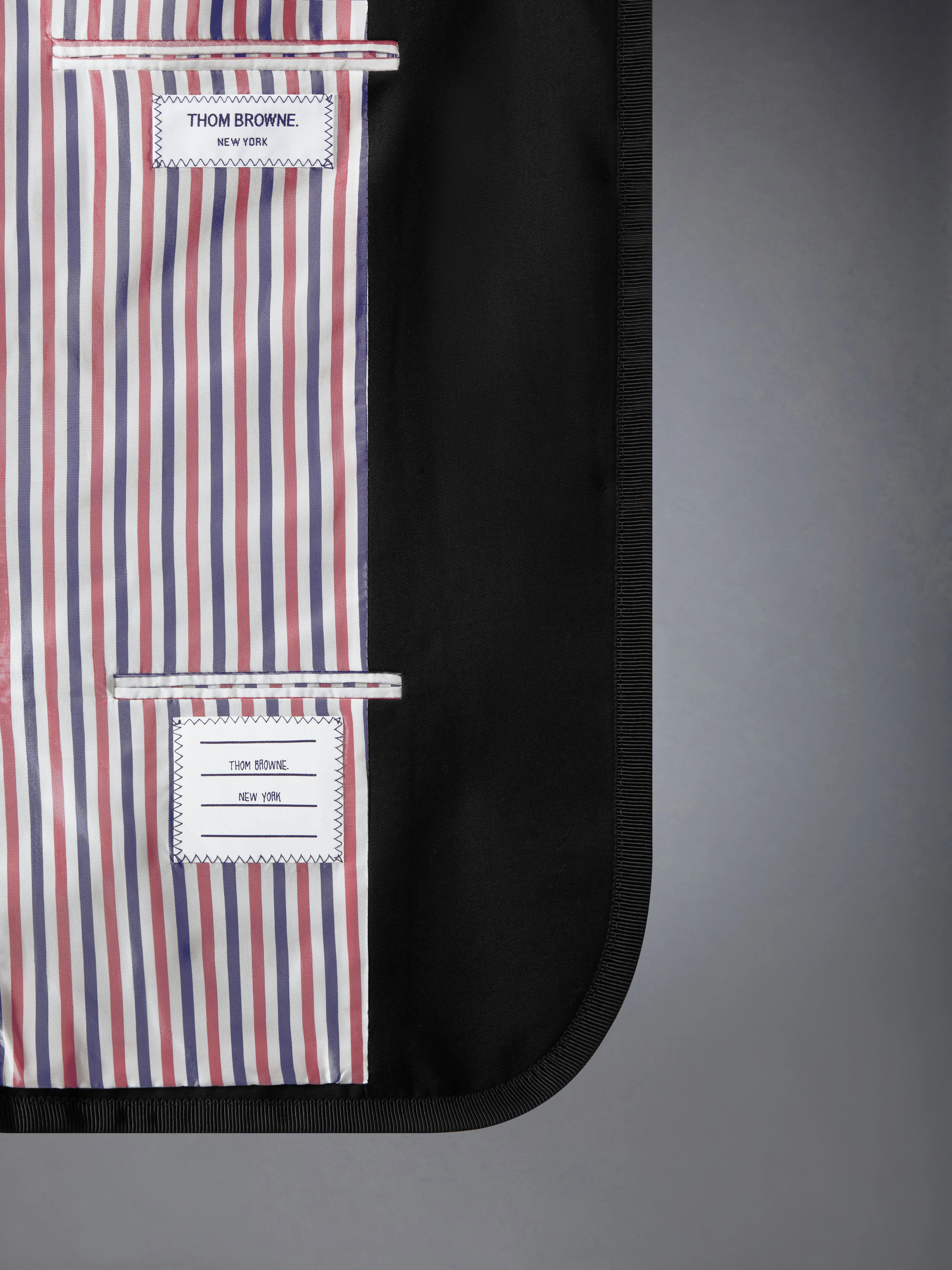 SUPER 120'S TWILL GROSGRAIN TIPPING SPORTCOAT - Image 4