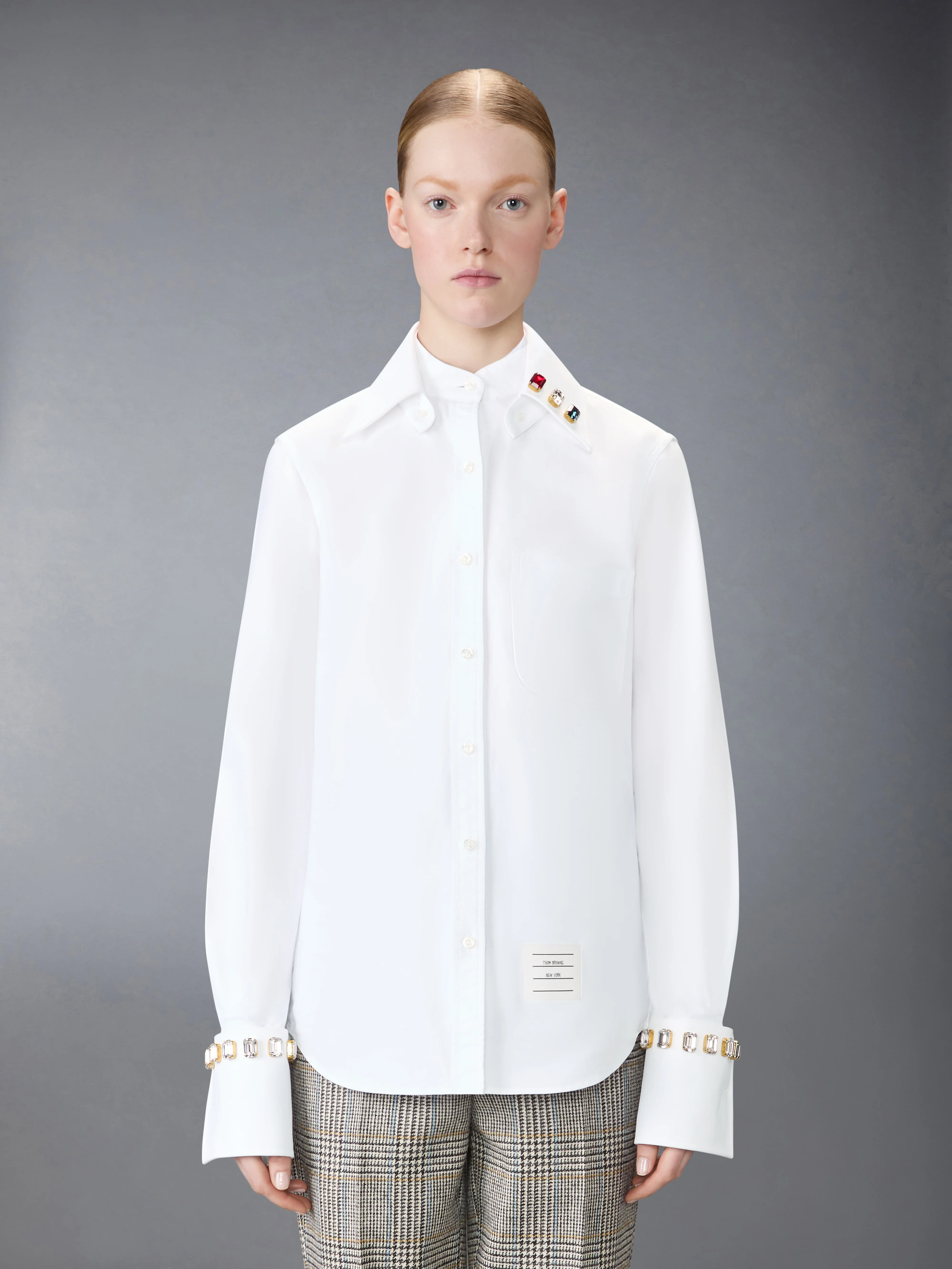 SWAROVSKI CRYSTAL OXFORD SHIRT - Image 3