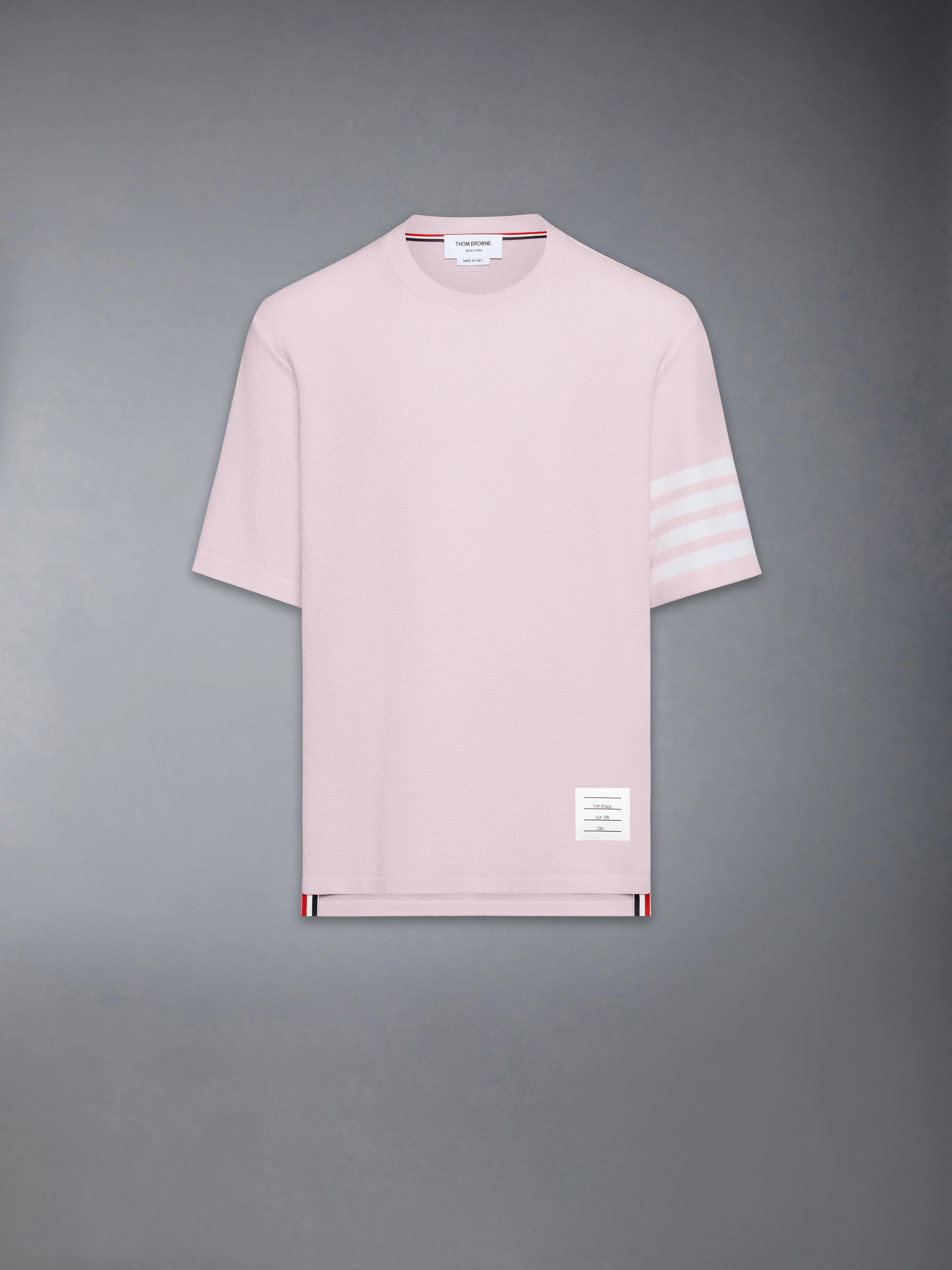 TEXTURED PIQUE 4-BAR TEE - Image 6