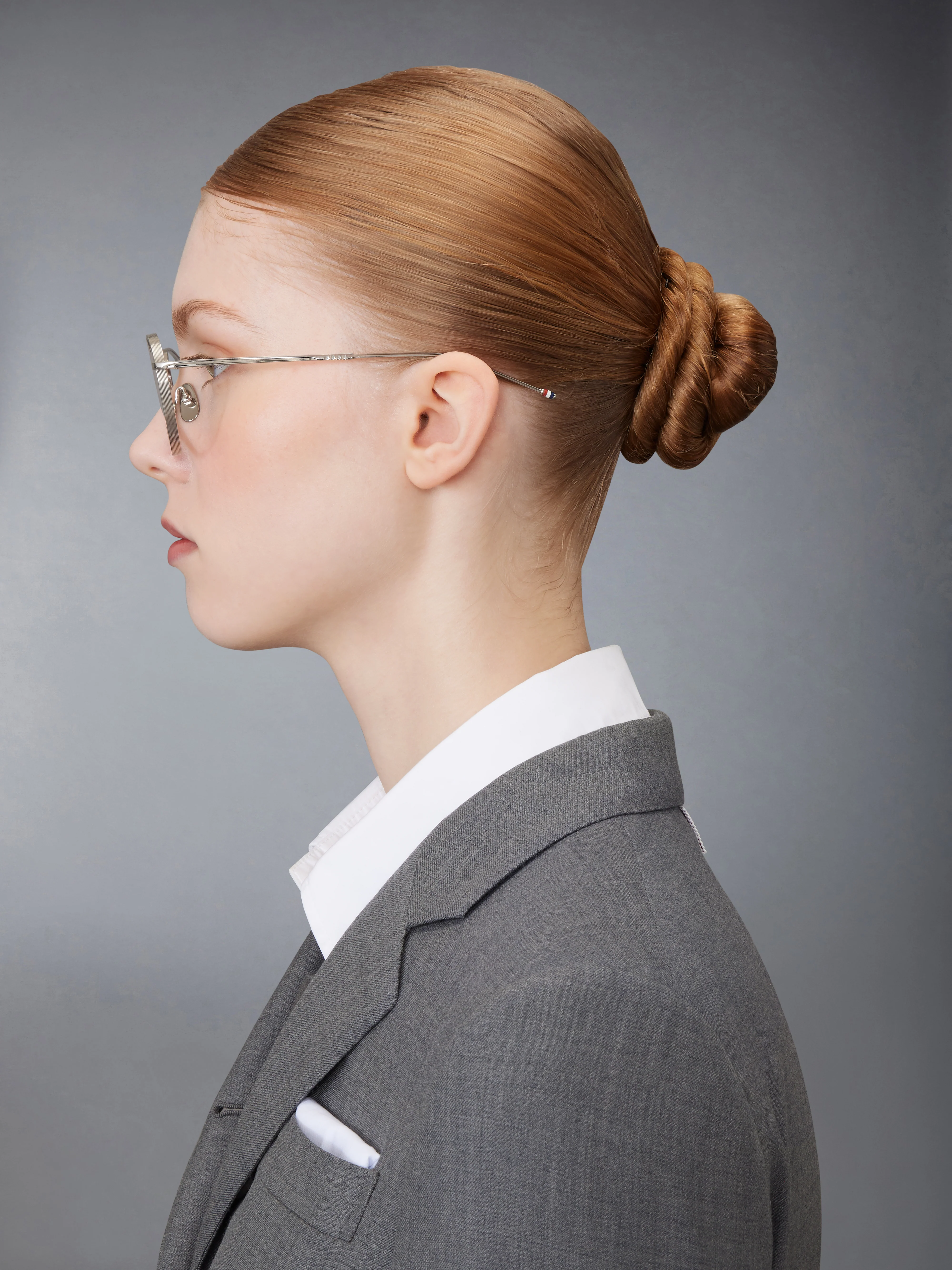 TITANIUM ROUND EYEGLASSES - Image 4