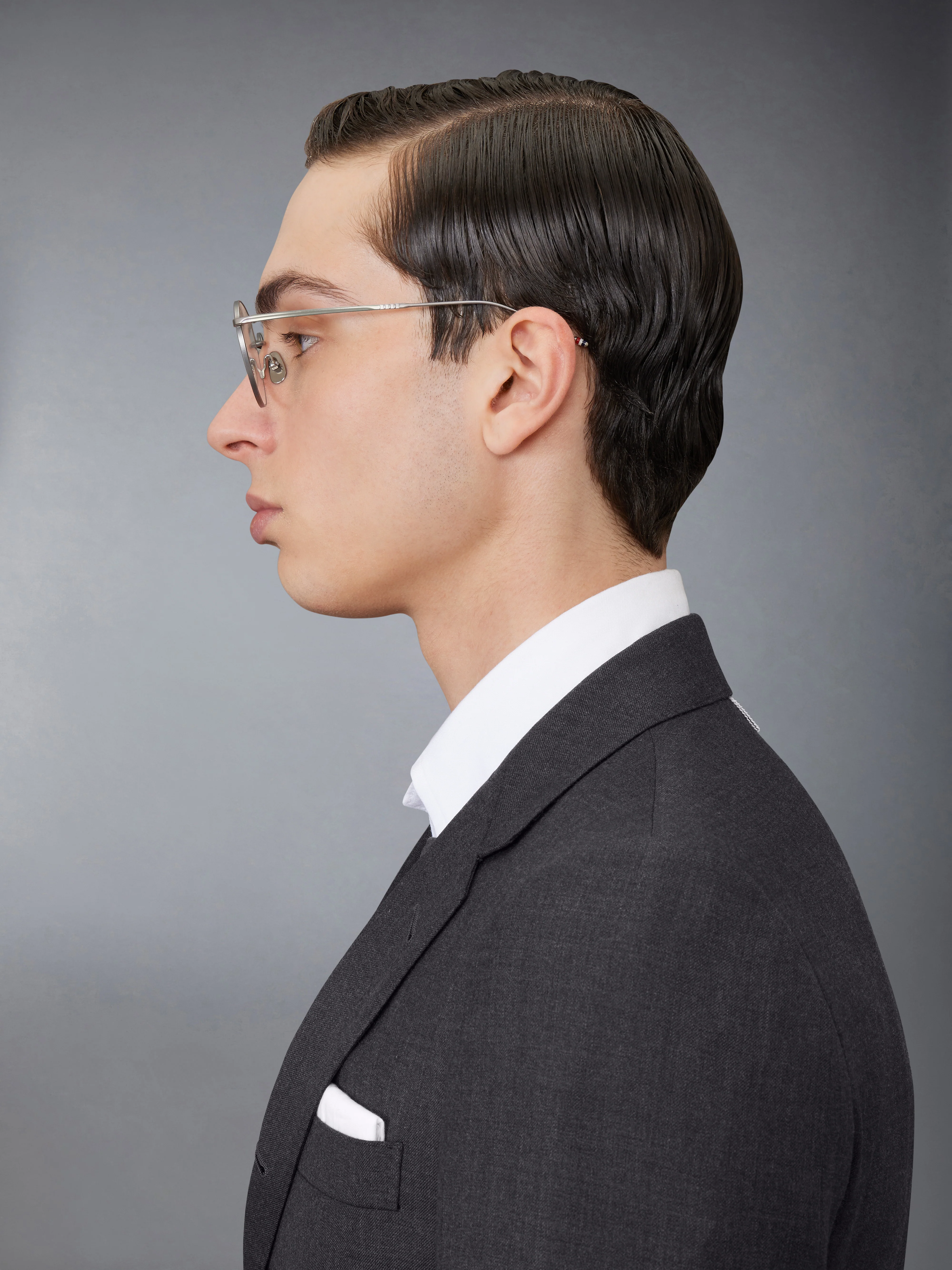 TITANIUM ROUND EYEGLASSES - Image 3