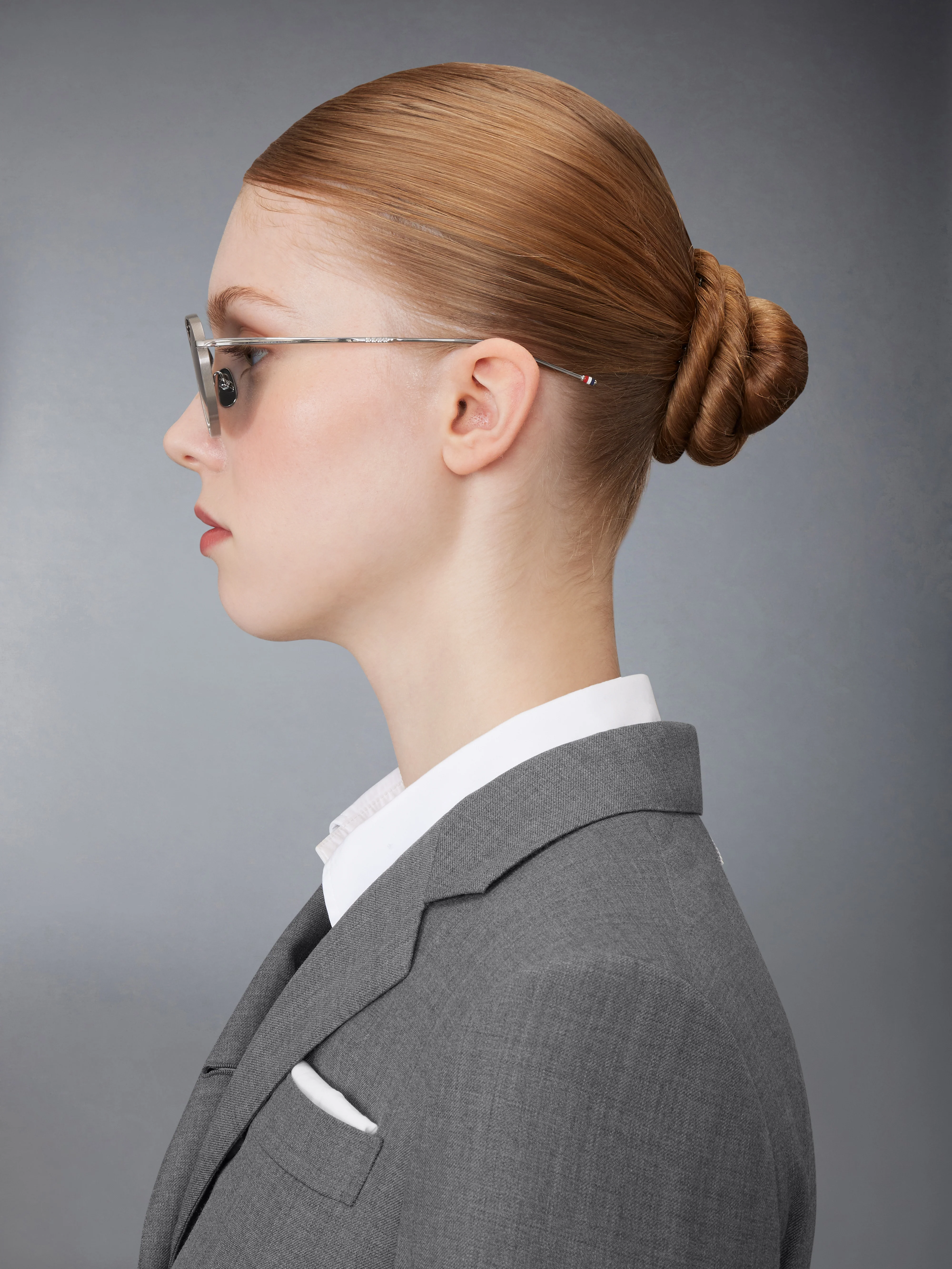 TITANIUM ROUND SUNGLASSES - Image 4