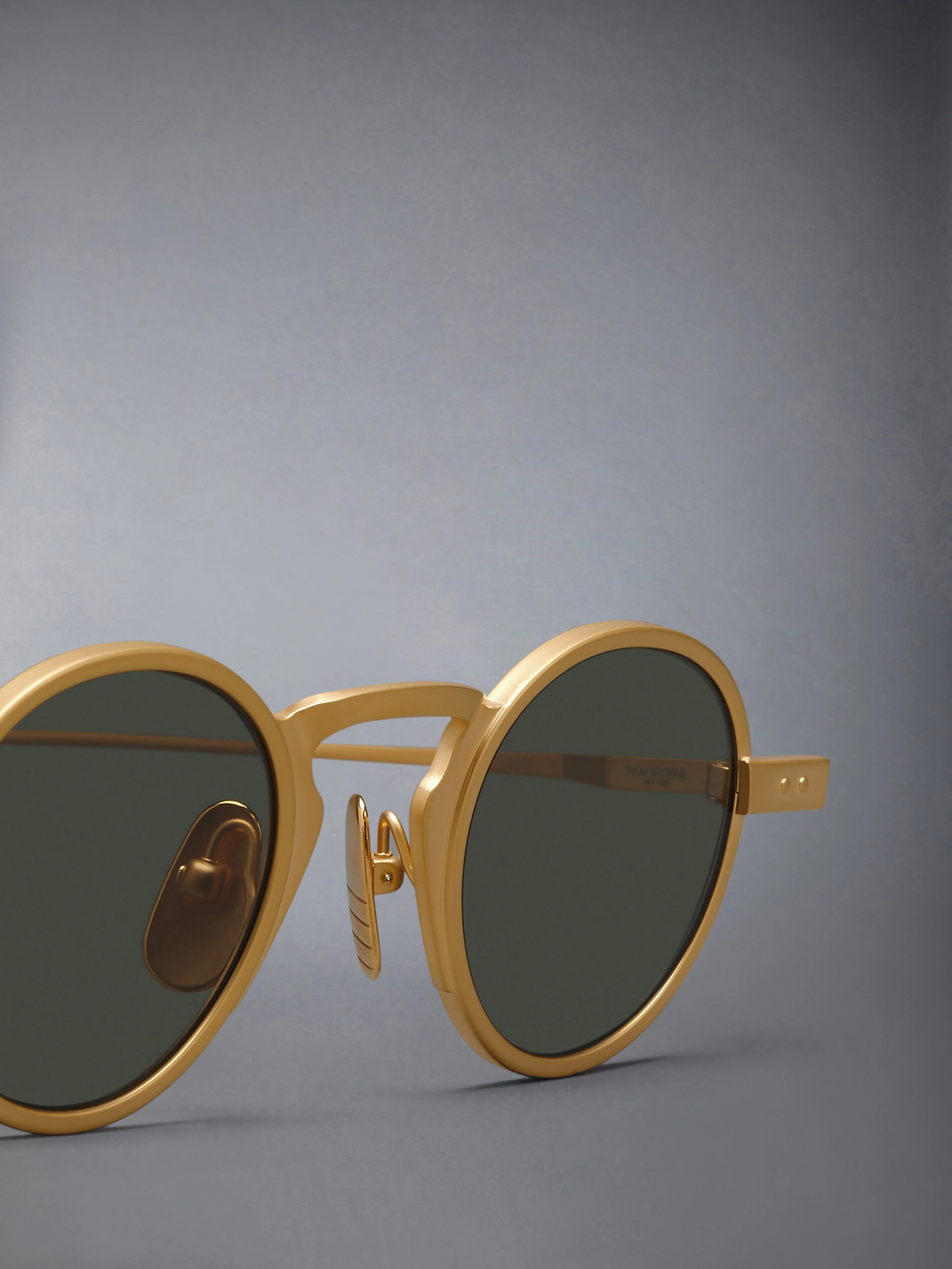 TITANIUM ROUND SUNGLASSES - Image 3