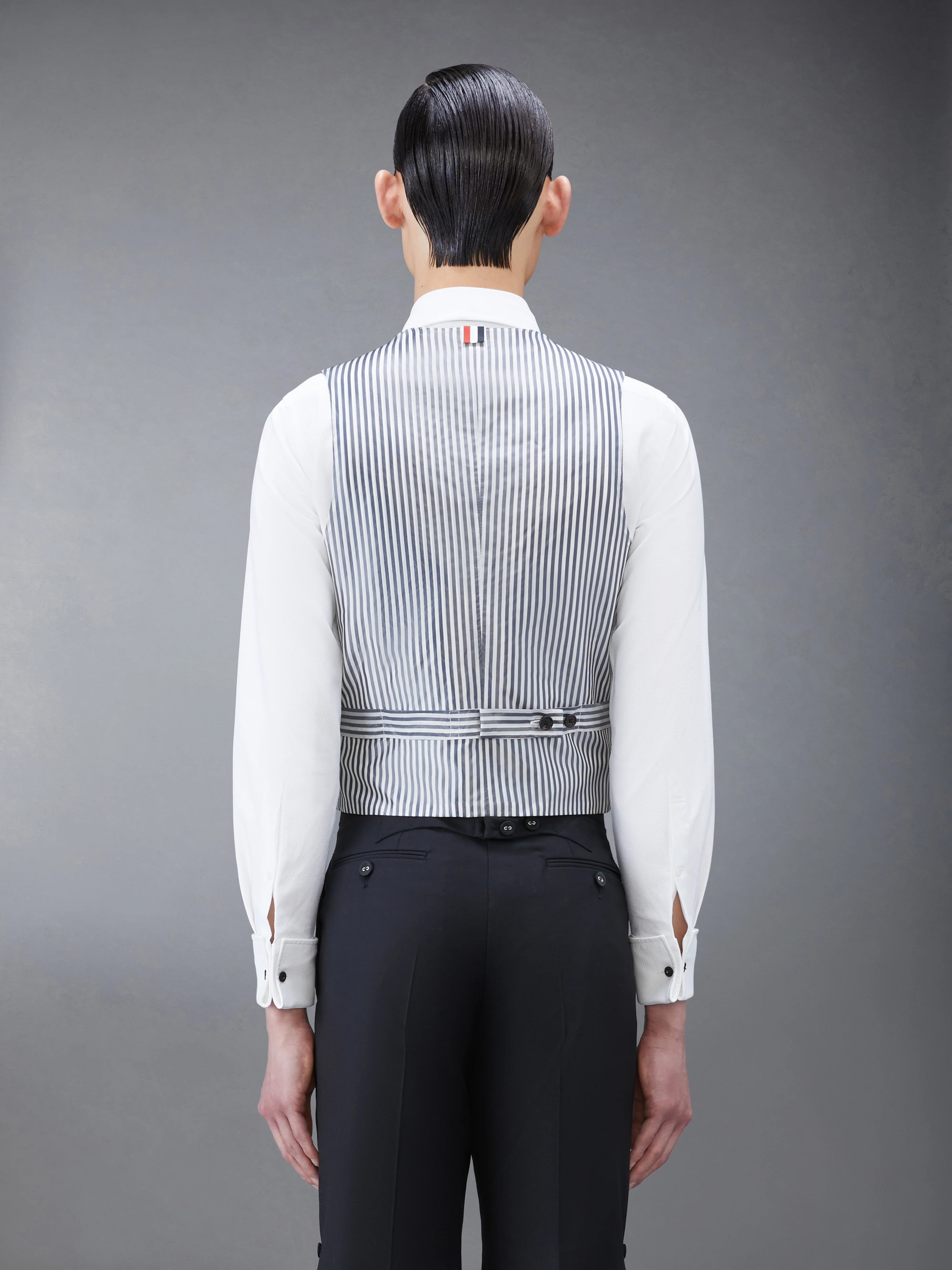 TWILL TIPPING CLASSIC VEST - Image 2