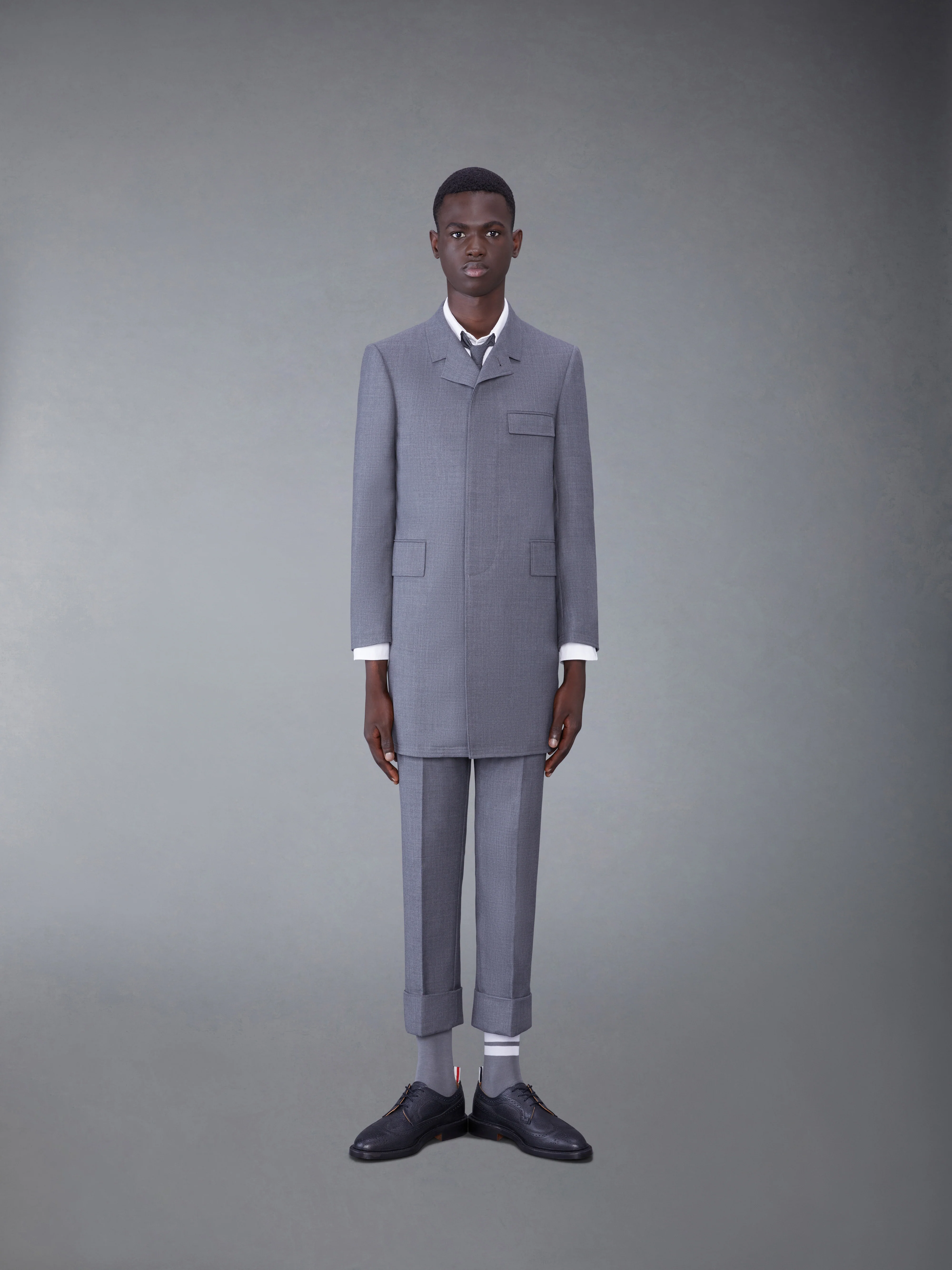 TWILL WOOL CLASSIC CHESTERFIELD OVERCOAT - Image 3