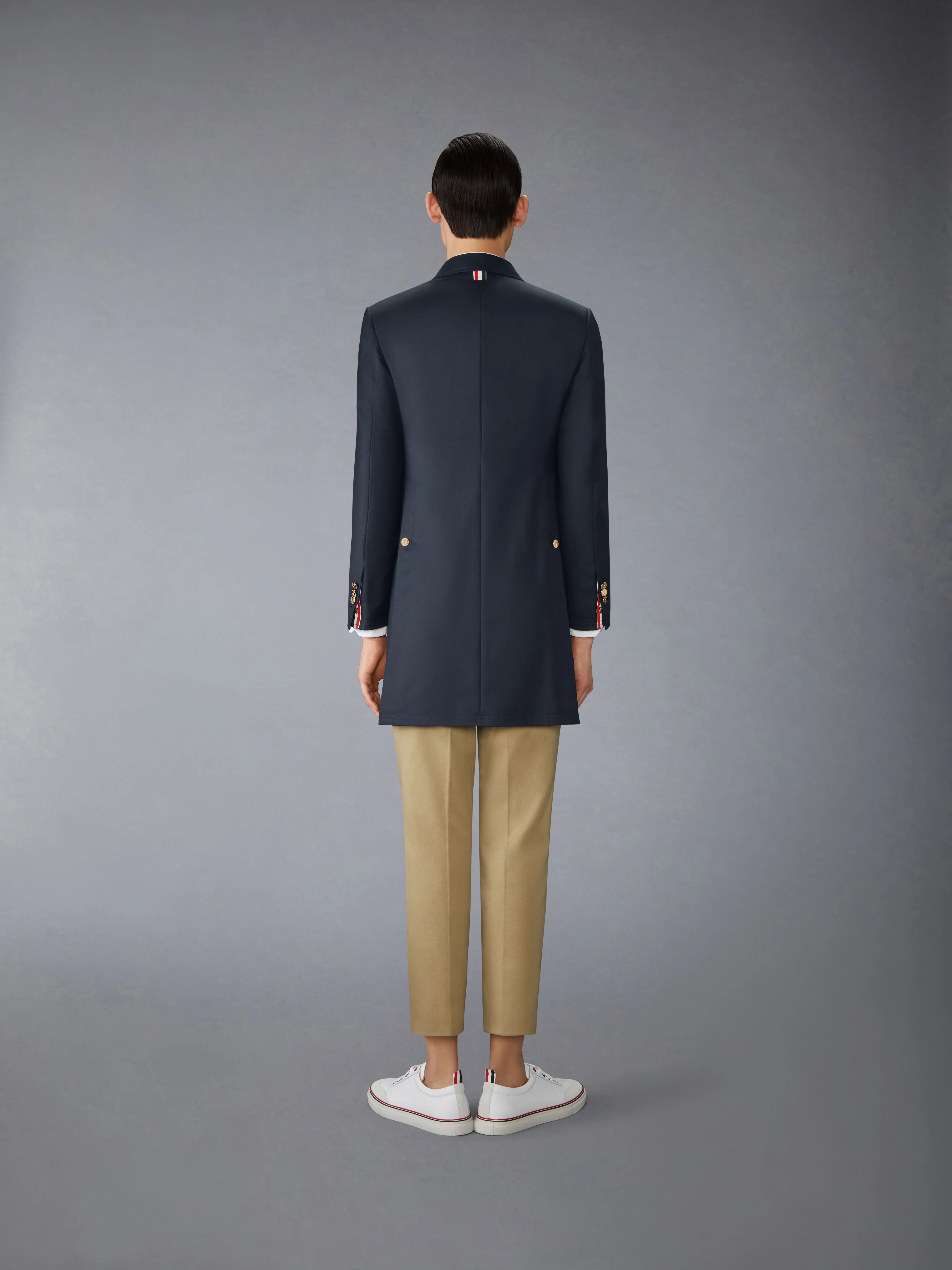 TWILL WOOL CLASSIC CHESTERFIELD OVERCOAT - Image 3