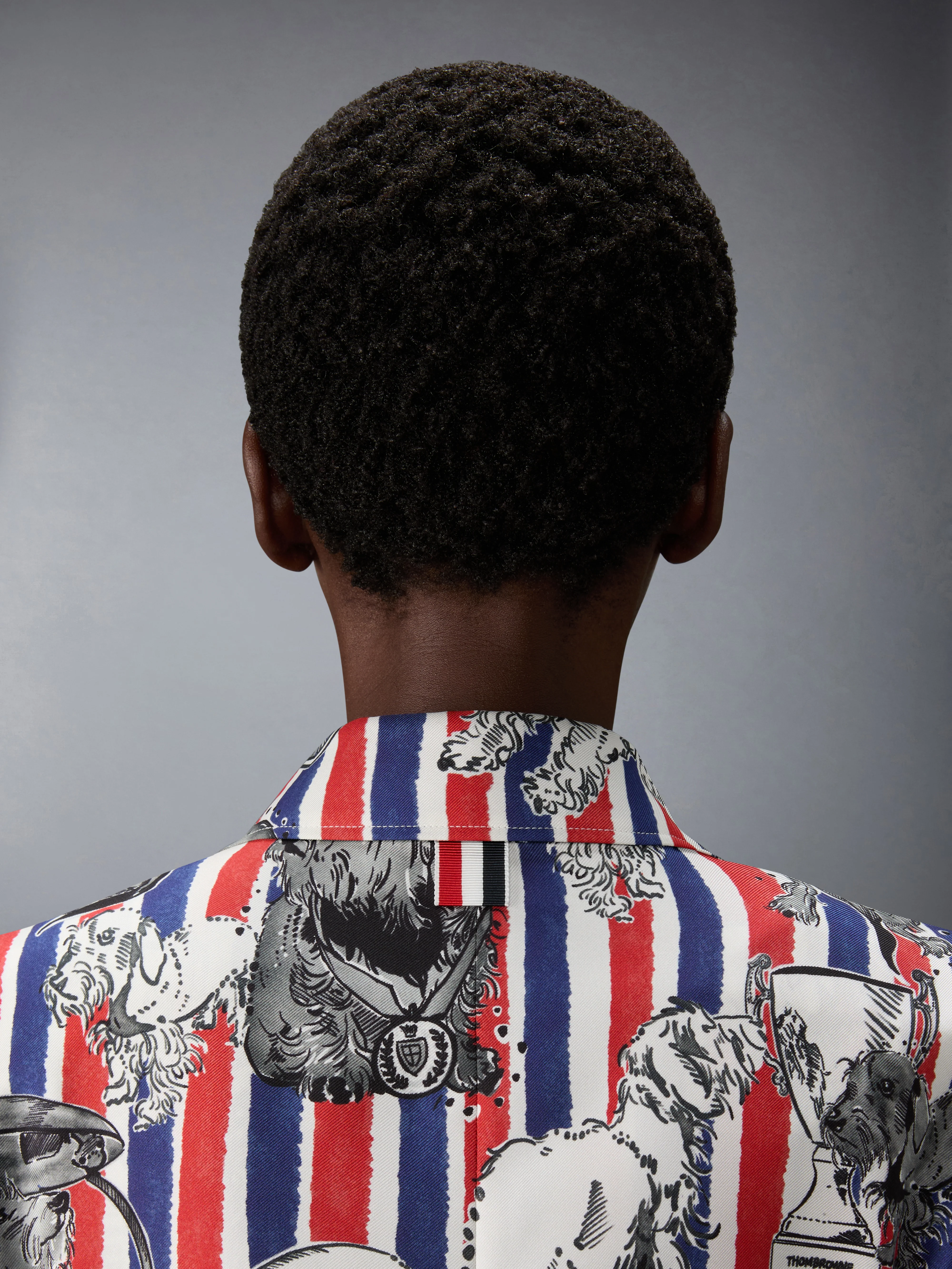 UNCONSTRUCTED SILK TWILL HECTOR TOILE SPORTCOAT - Image 4