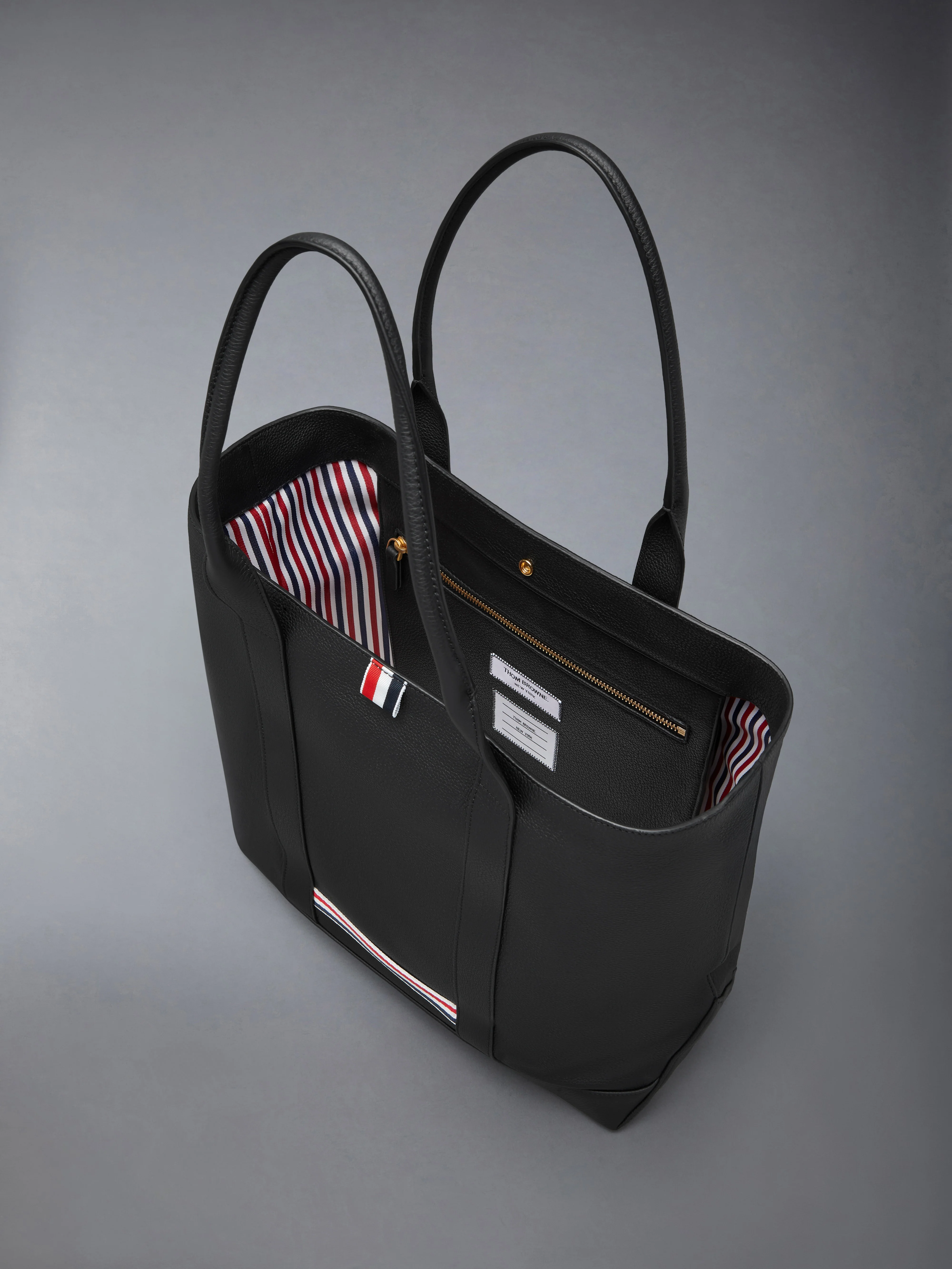 VERTICAL TOOL TOTE IN SOFT PEBBLE GRAIN LEATHER - Image 4