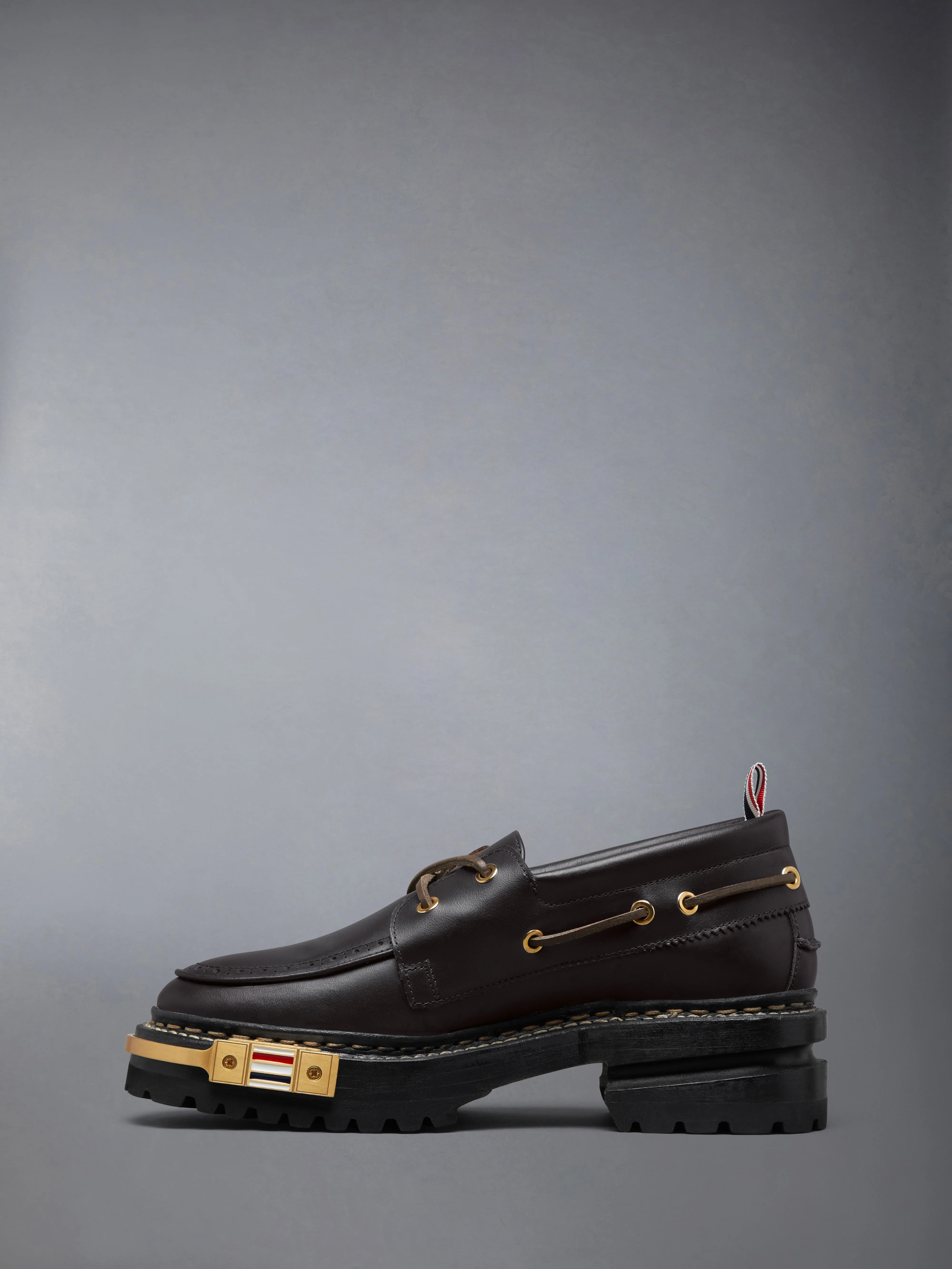 VITELLO CALF HIKING LEATHER SOLE BOAT SHOE - Image 3