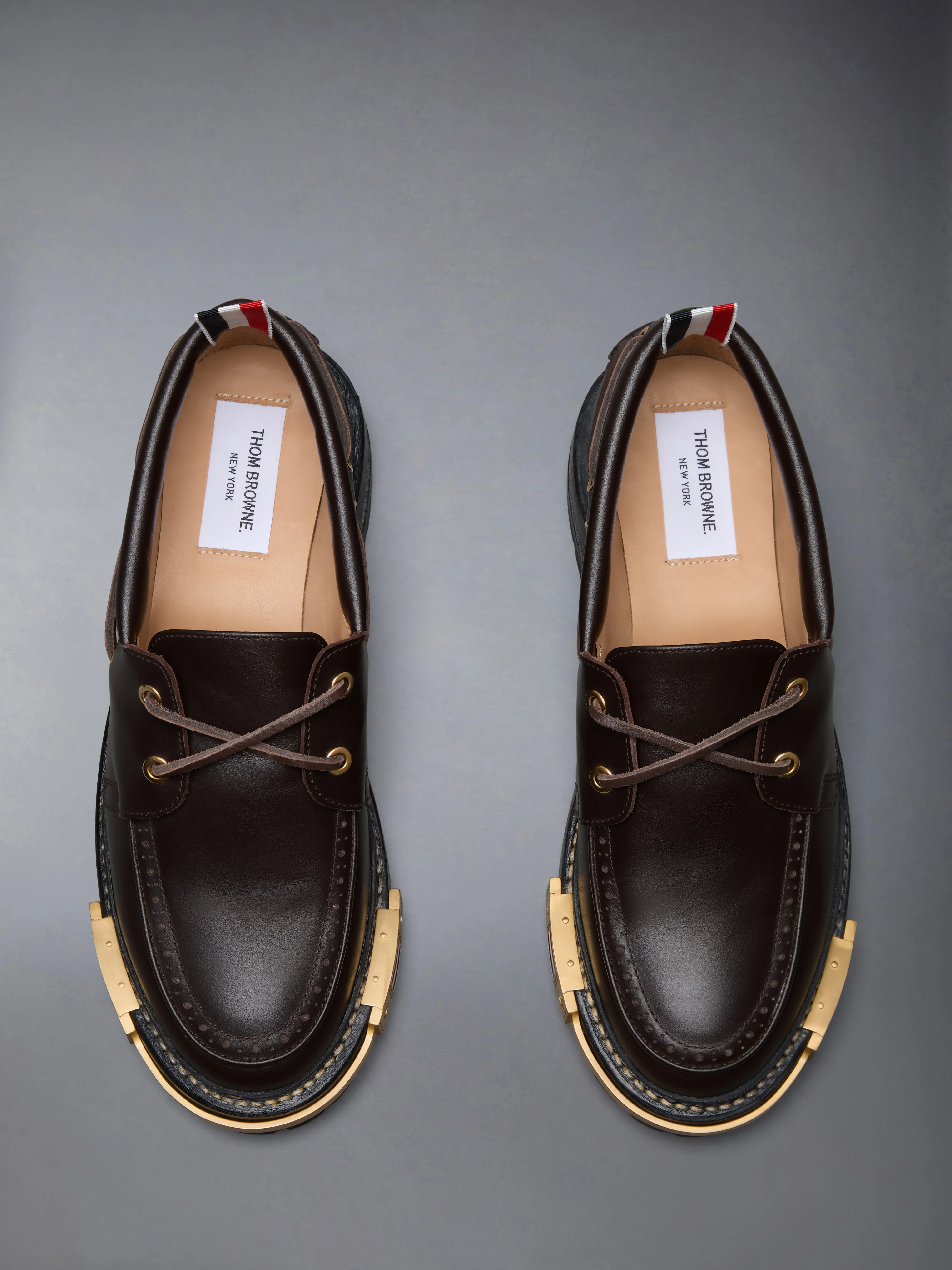 VITELLO CALF HIKING LEATHER SOLE BOAT SHOE - Image 5