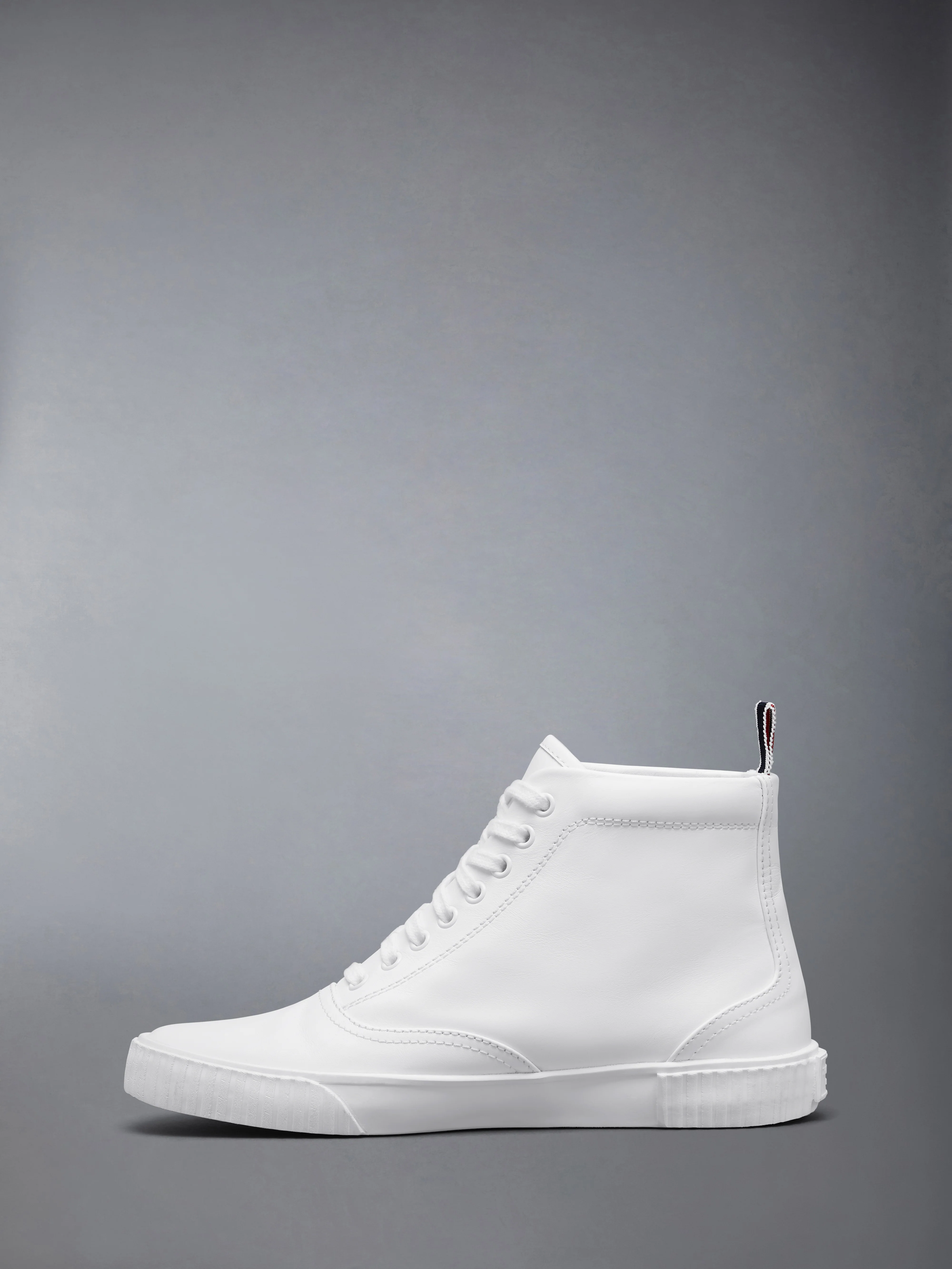 VITELLO CALF LEATHER HIGH TOP HERITAGE SNEAKERS - Image 3