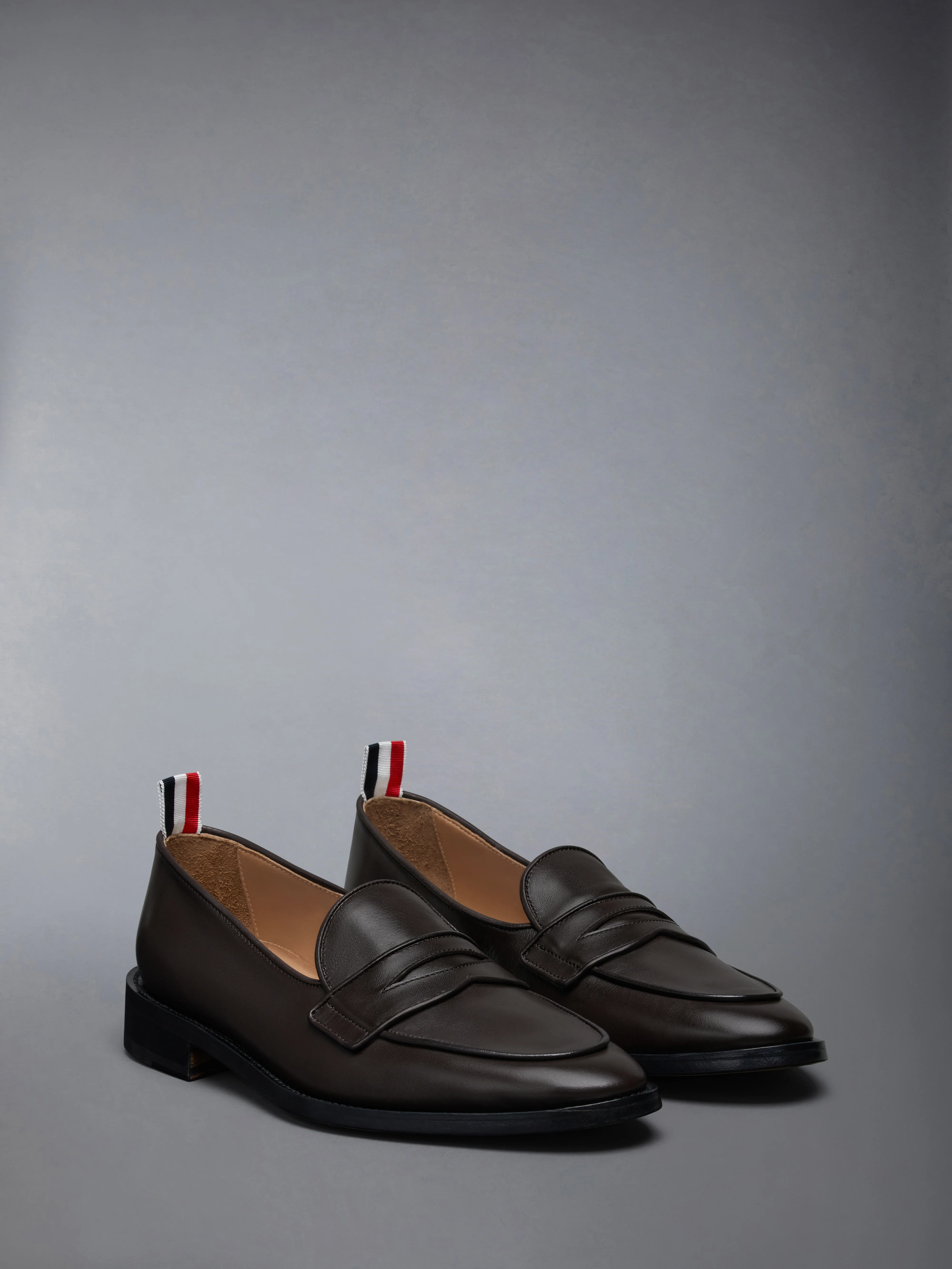VITELLO CALF LEATHER VARSITY PENNY LOAFER - Image 2