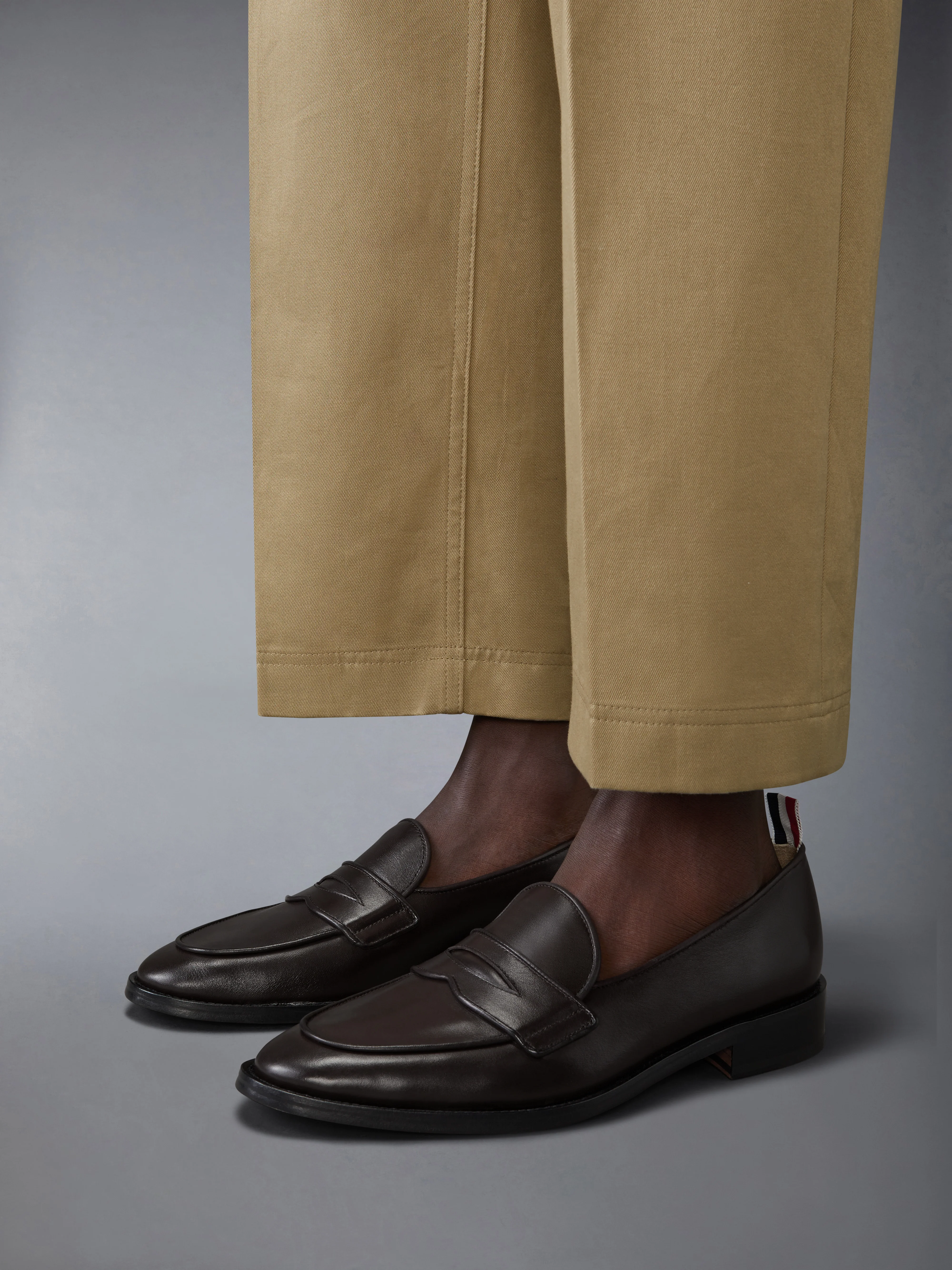 VITELLO CALF LEATHER VARSITY PENNY LOAFER - Image 4