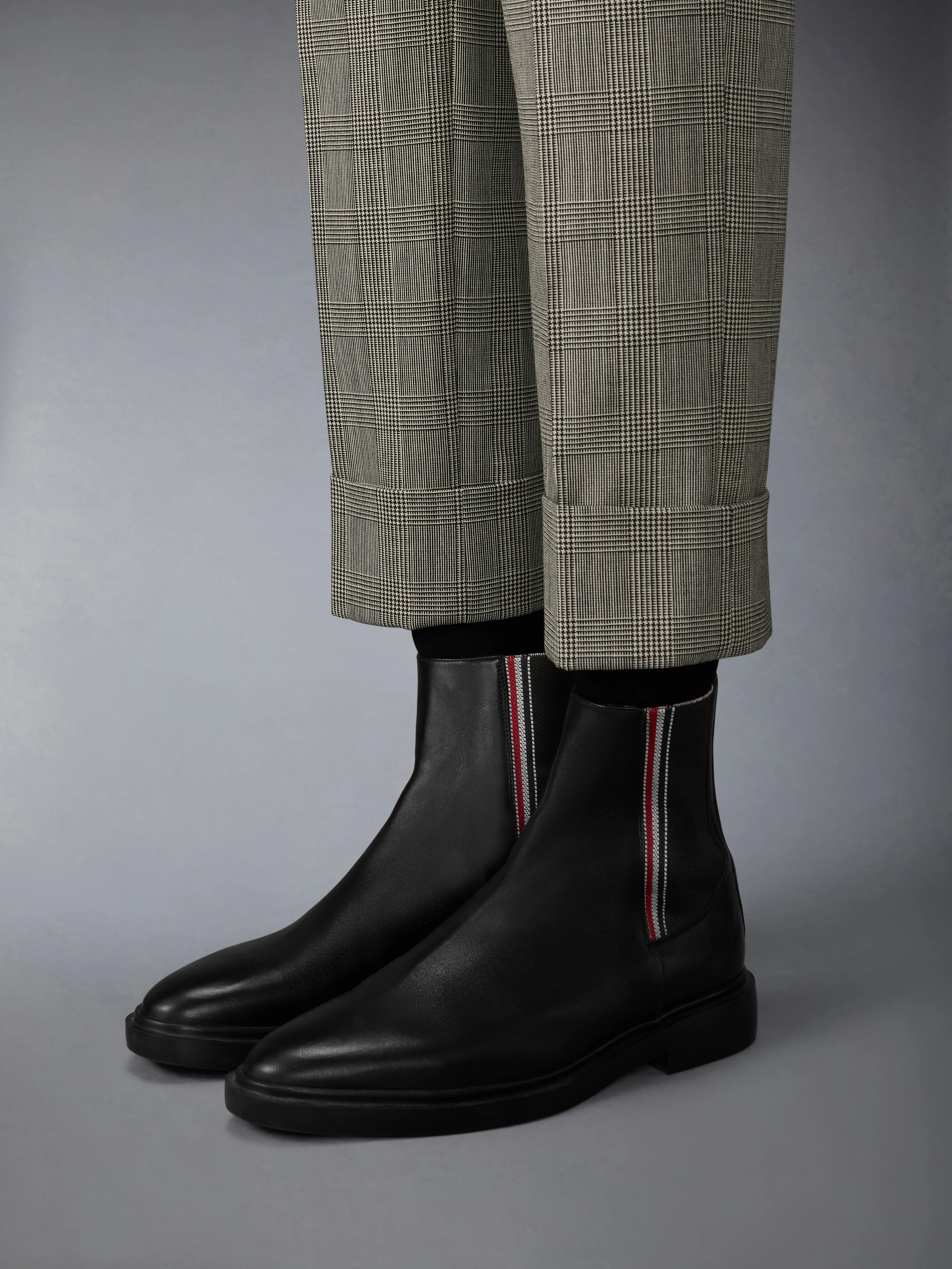 VITELLO CALF RWB RUBBER SOLE CHELSEA BOOT - Image 4