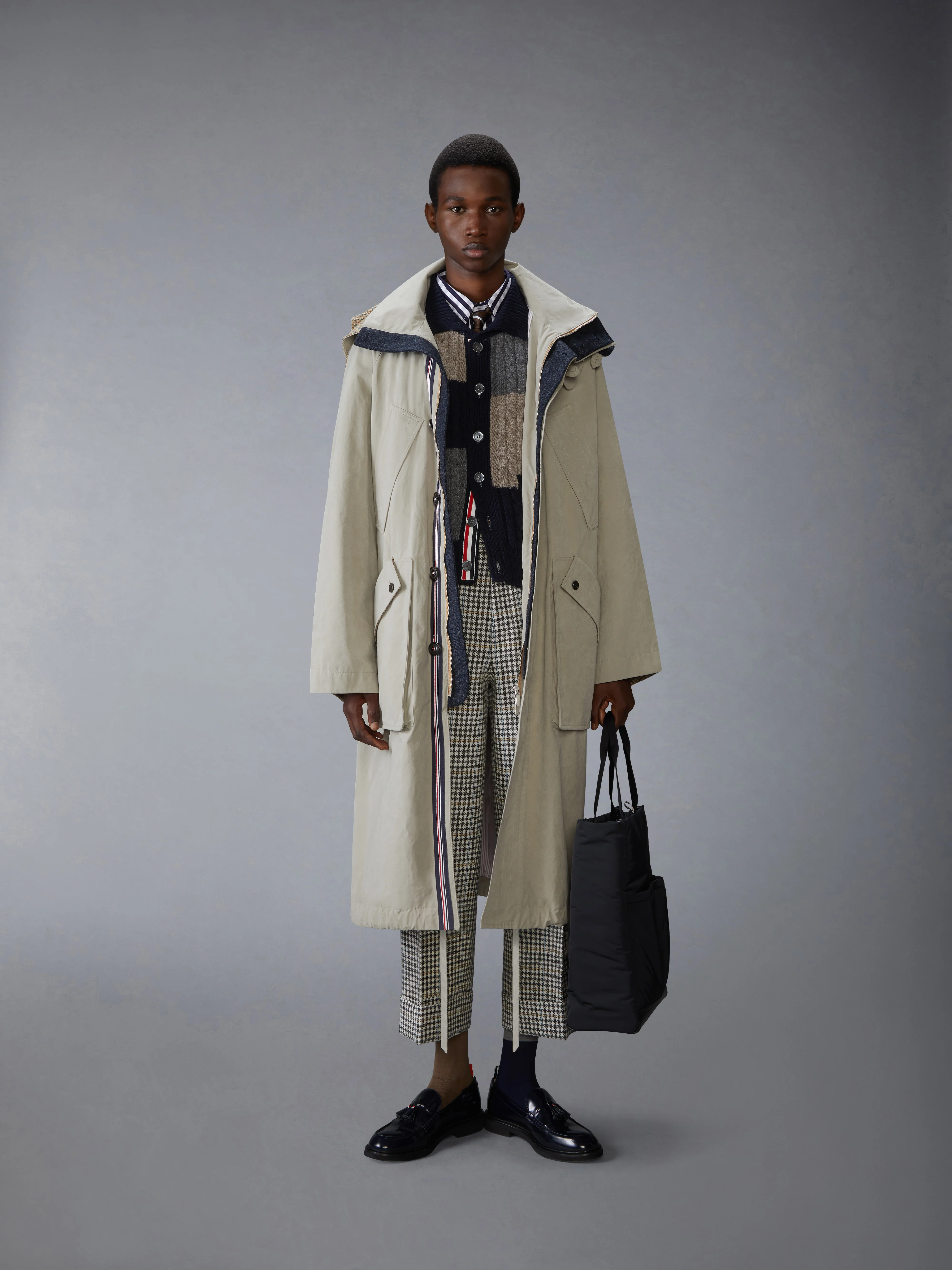WAXED TECH HOODED PARKA - Image 5