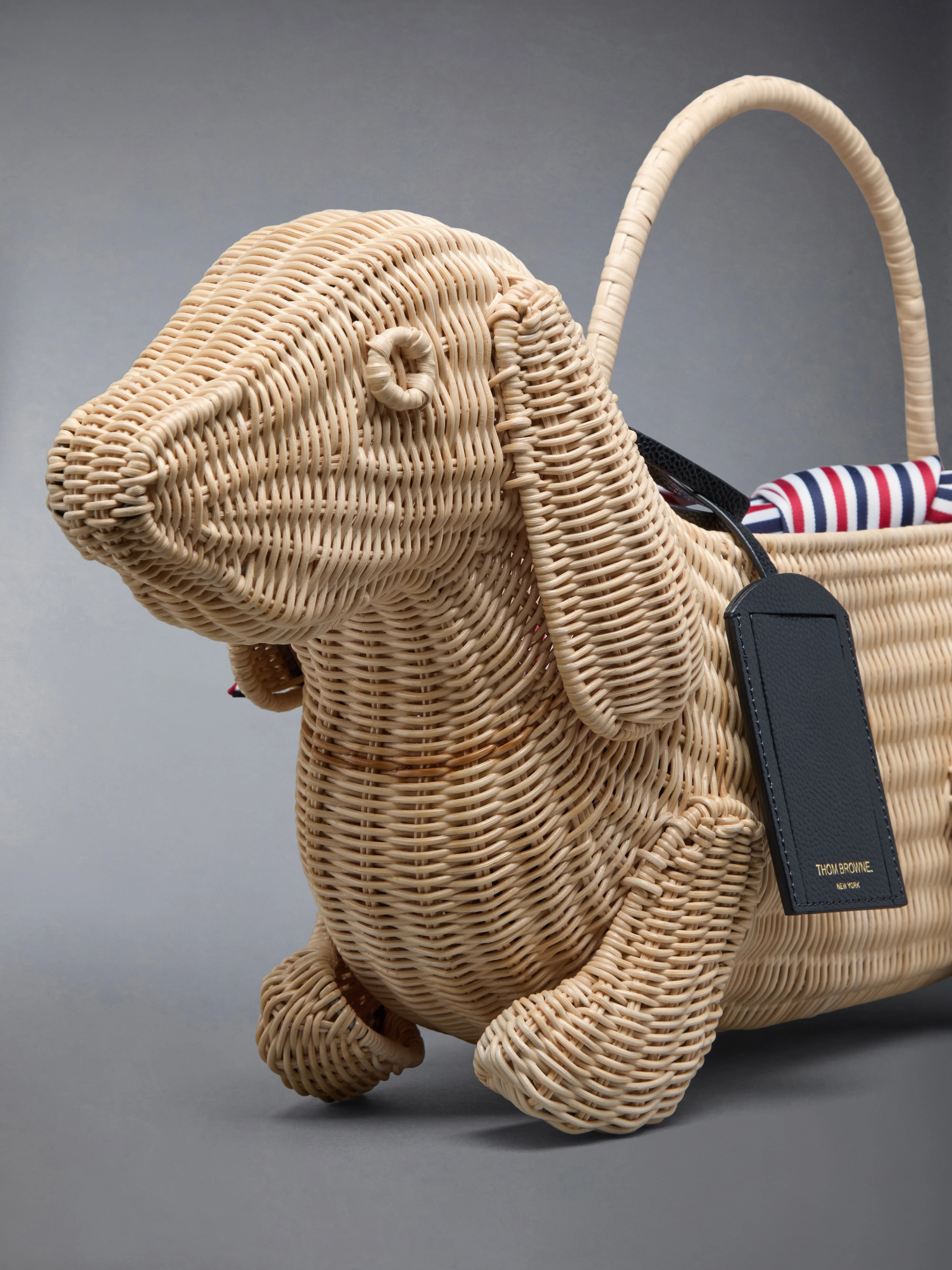 WICKER HECTOR BASKET BAG - Image 6