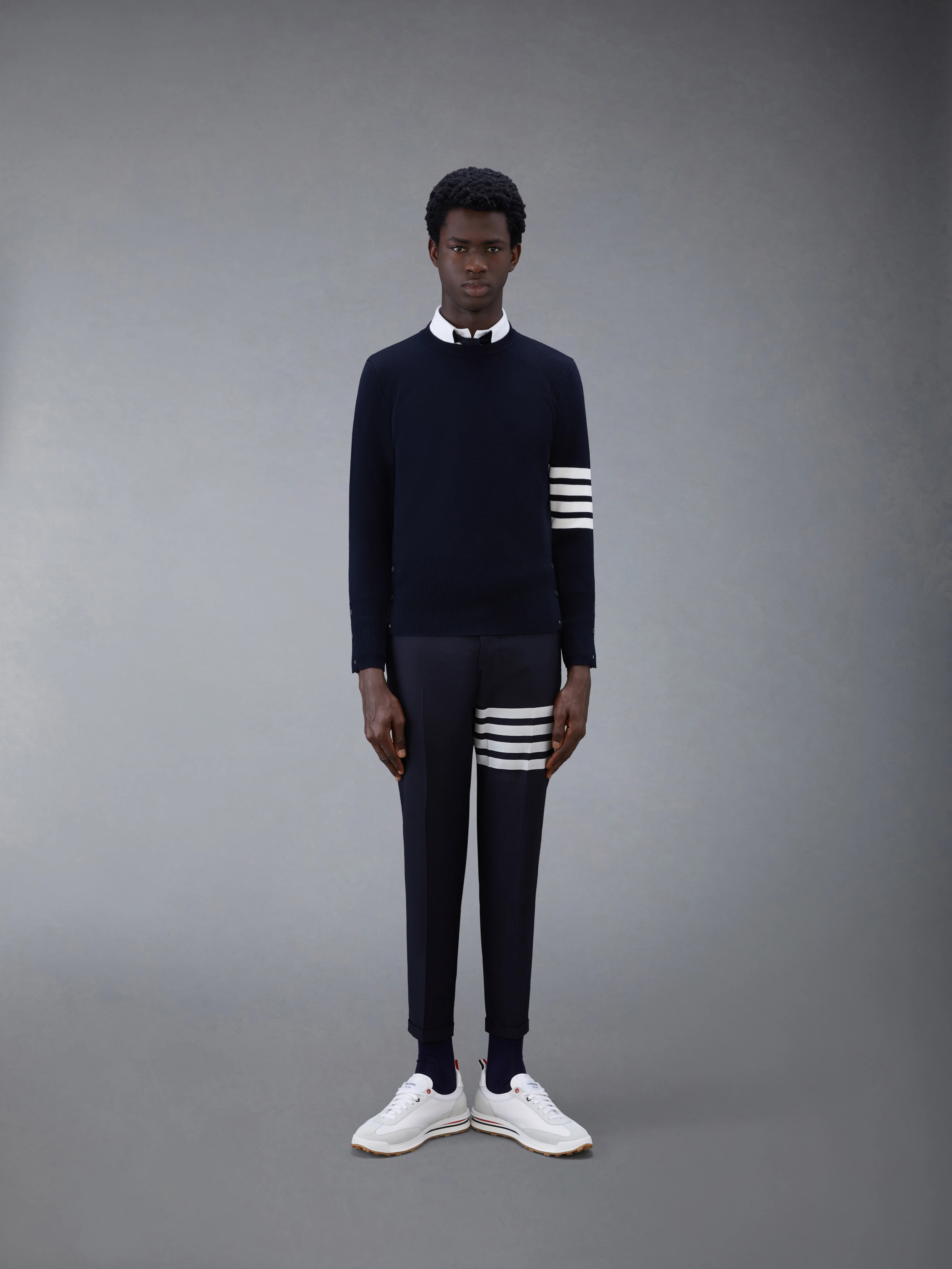 WOOL 4-BAR PULLOVER - Image 3