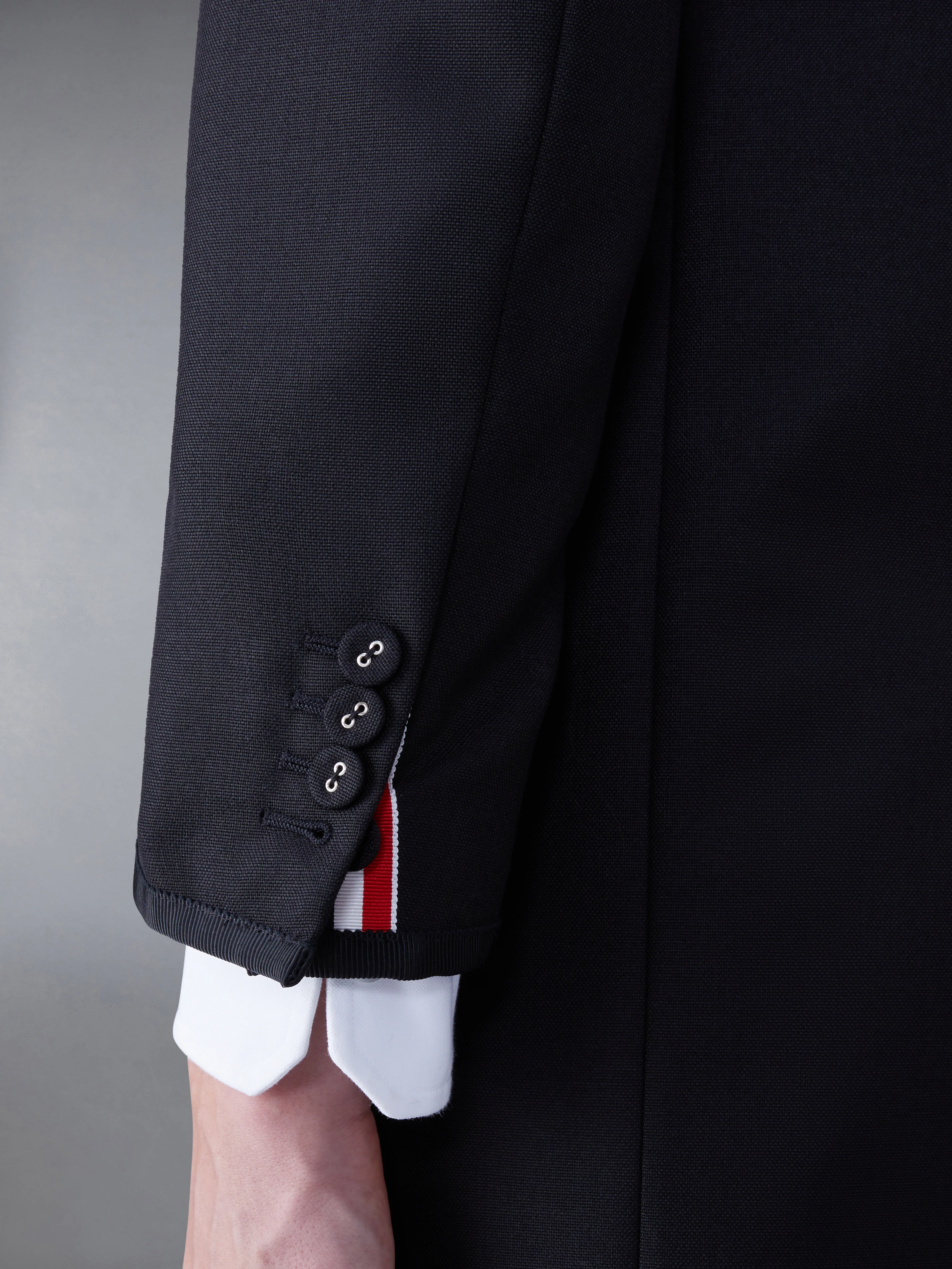 WOOL CLASSIC TIPPING JACKET - Image 4