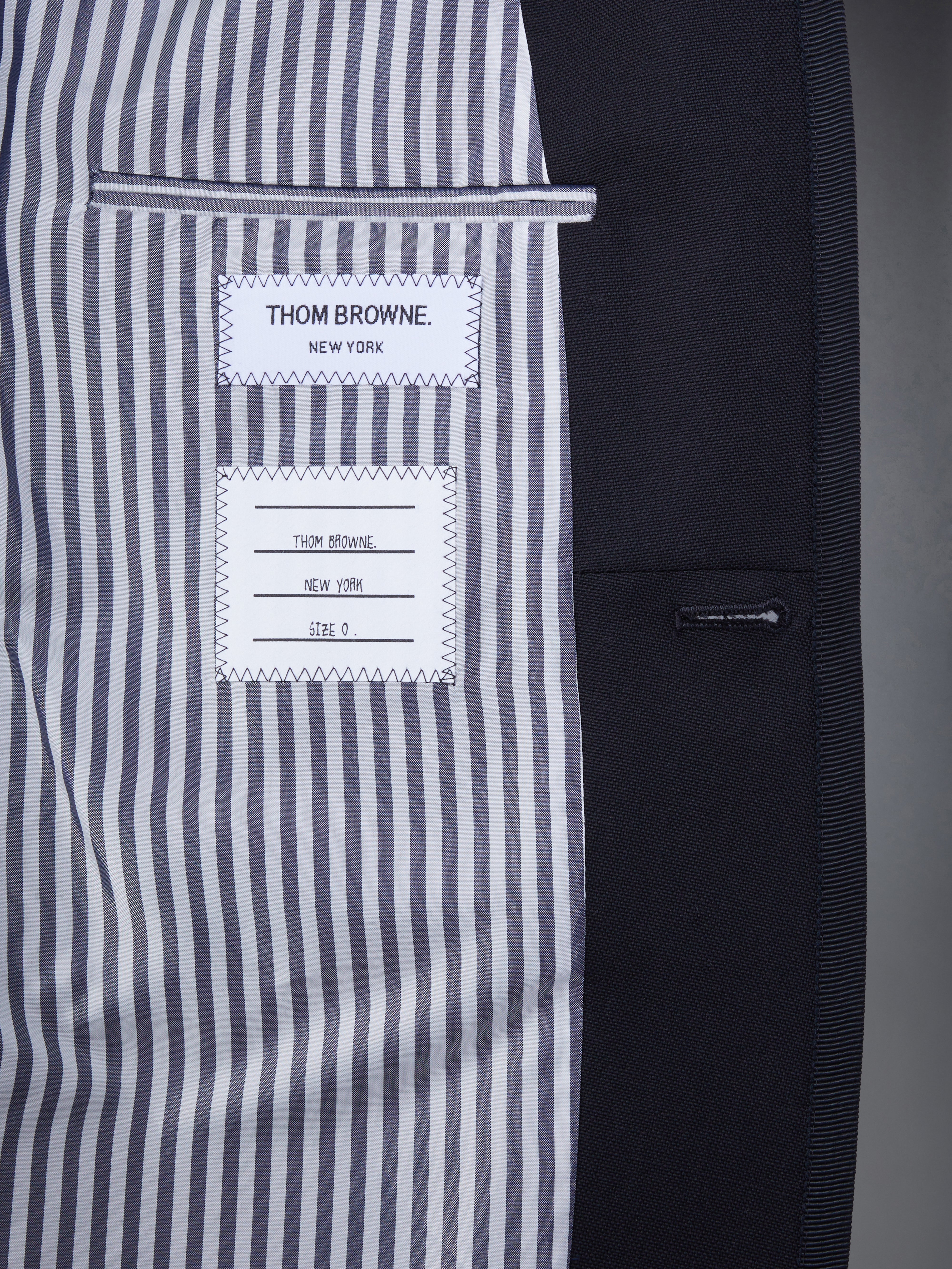 WOOL CLASSIC TIPPING JACKET - Image 5